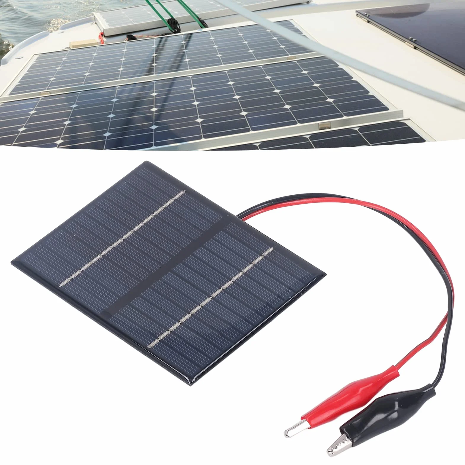 Panel słoneczny 1,5 W 12 V polikrzem o wysokiej wydajności przenośny lekki panel słoneczny DIY
