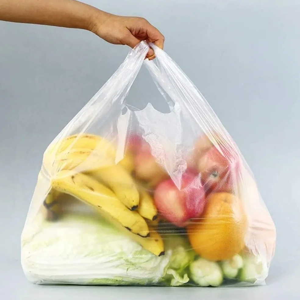 Reklamówki jednorazowe foliowe zrywki 100 szt.