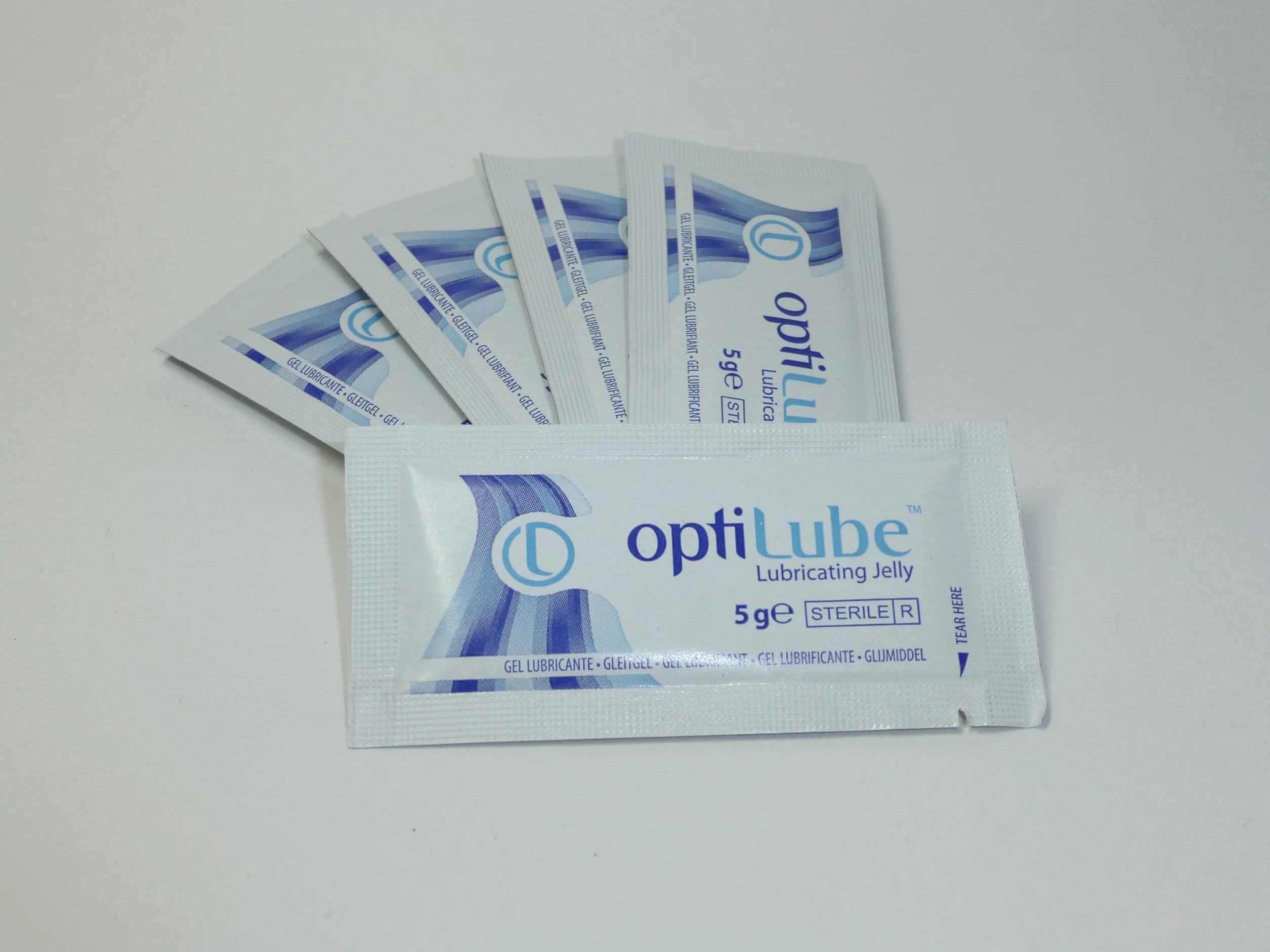 Optilube sterylny żel smarujący 5 g 5 sztuk przewód cewkowy