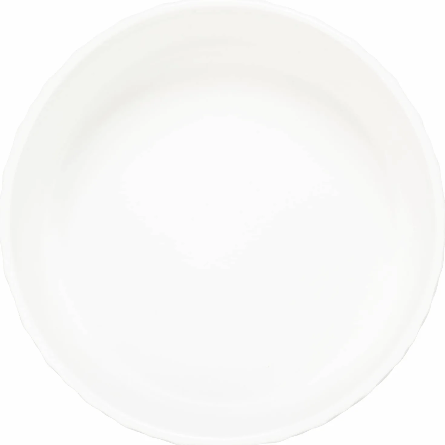 Karmnik z ceramiki, 0,4 l/Ø 13 cm, biały