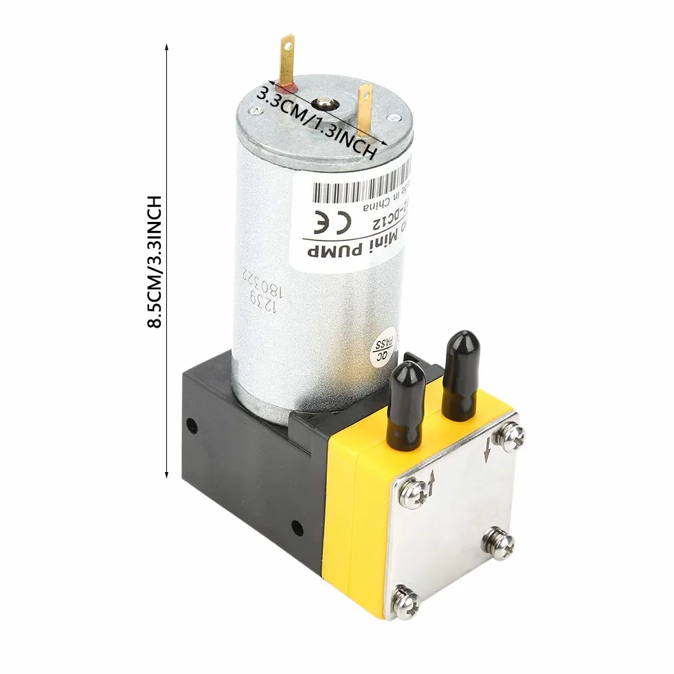 12V 0,4-1L/min Mikroelektryczny Silnik Prądu Stałego Pompa Wody Zalewowej do Instrumentów i Sprzętu