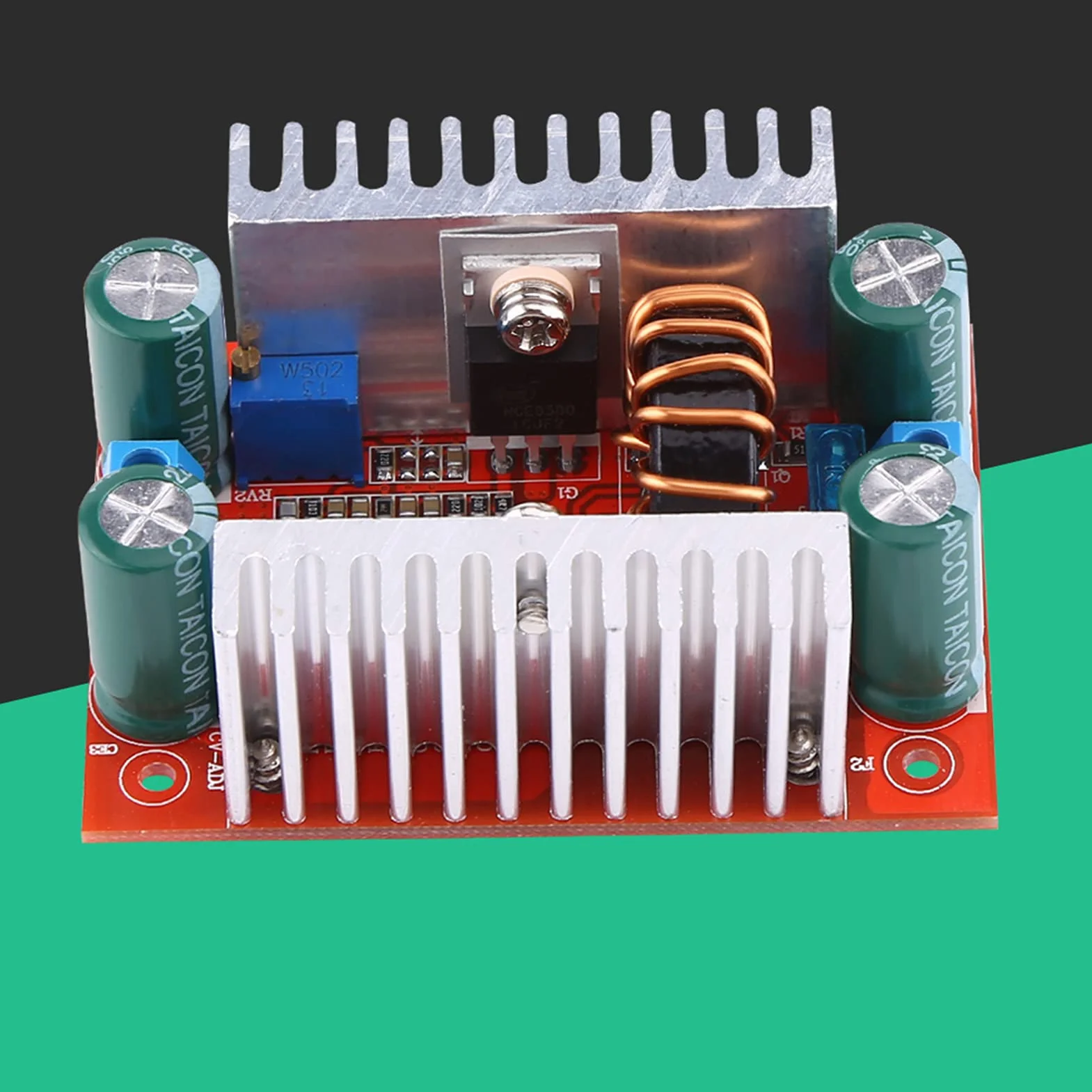 Moduł Step Up, 400W DC-DC Step-up Boost Converter Moduł Zasilacza Stałoprądowego Sterownik LED Konwerter Napięcia Podwyższający Napięcie