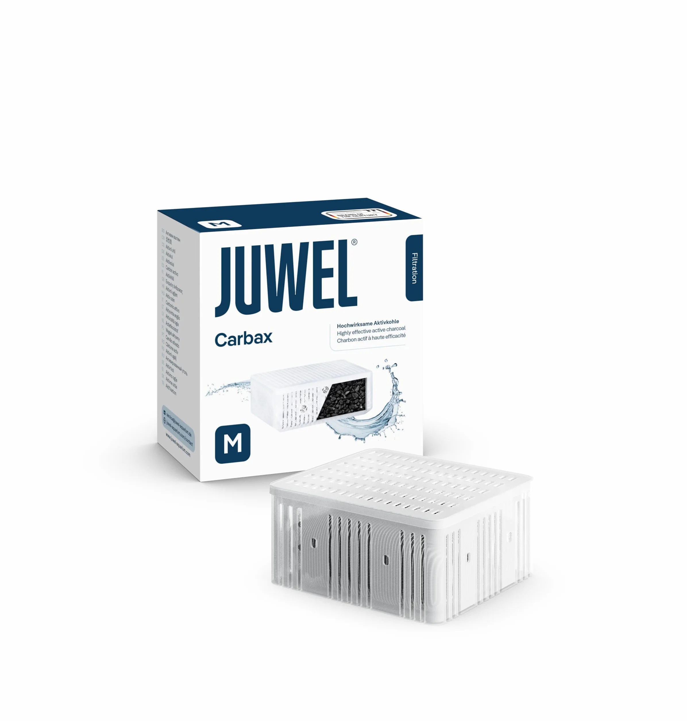 Juwel Aquarium 88058 Środek Filtrujący z Węglem Aktywnym, M/3.0/Compact, Wielokolorowy