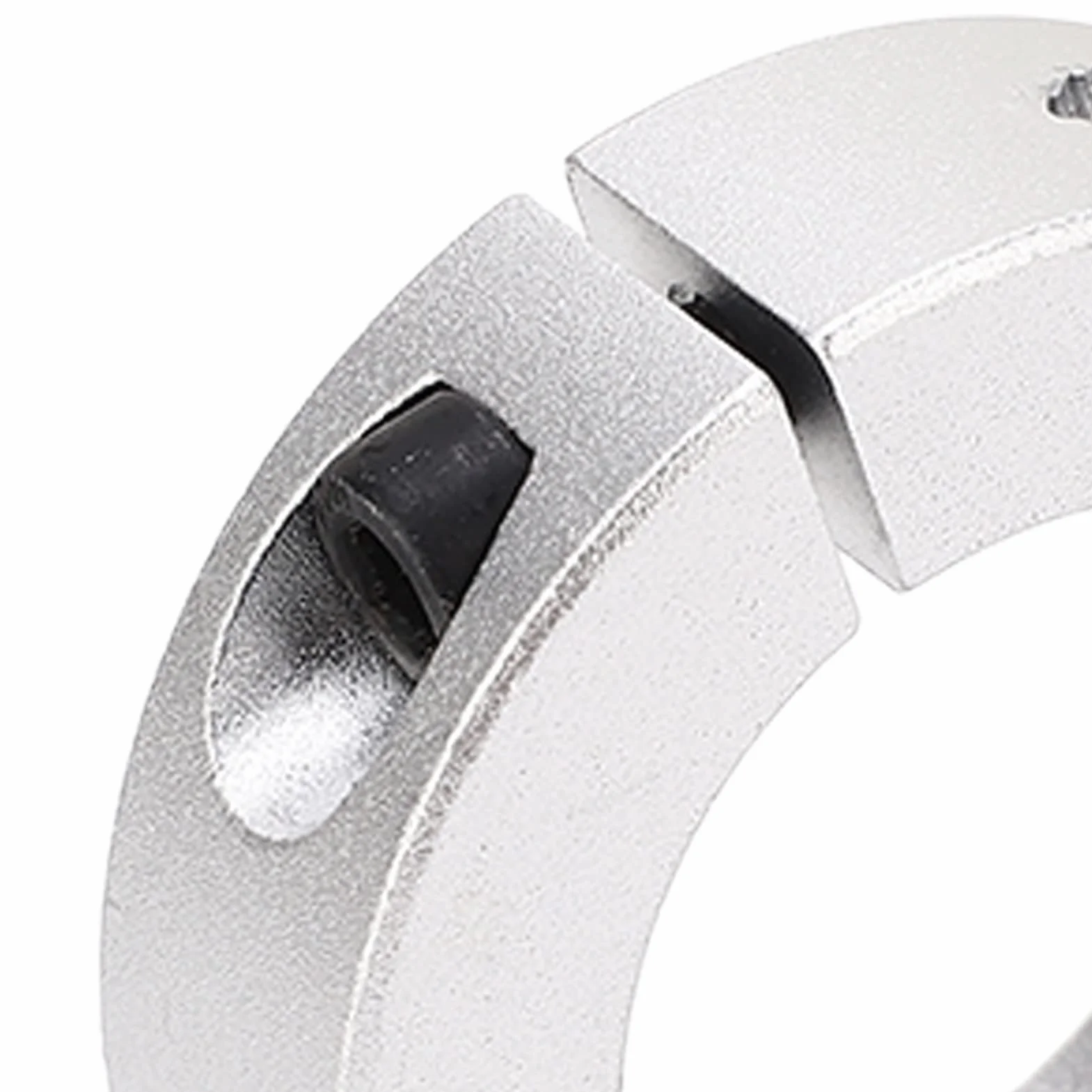 4 sztuk Aluminiowy kołnierz wału dzielonego 1in/25mm kołnierz blokady wału do bram garażowych Traktor trawnik