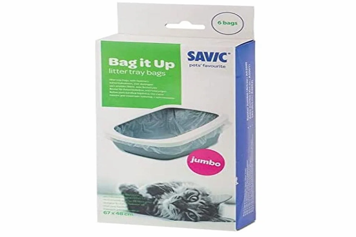 Savic Bag It Up wkładka do kuwety dla kota, 6 torebek, opakowanie może się różnić