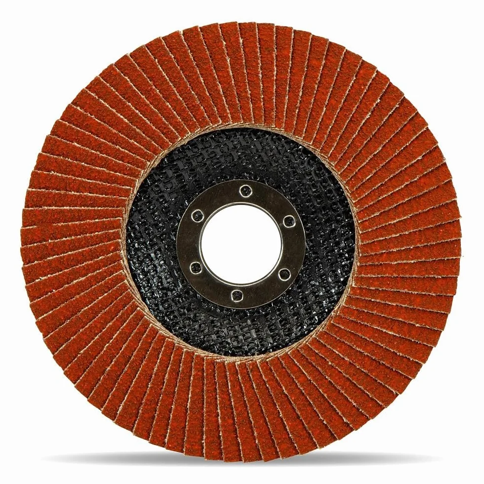 Tarcze lamelowe Ø 115 mm 10 sztuk zestaw mieszany ziarno 40/60 80/120