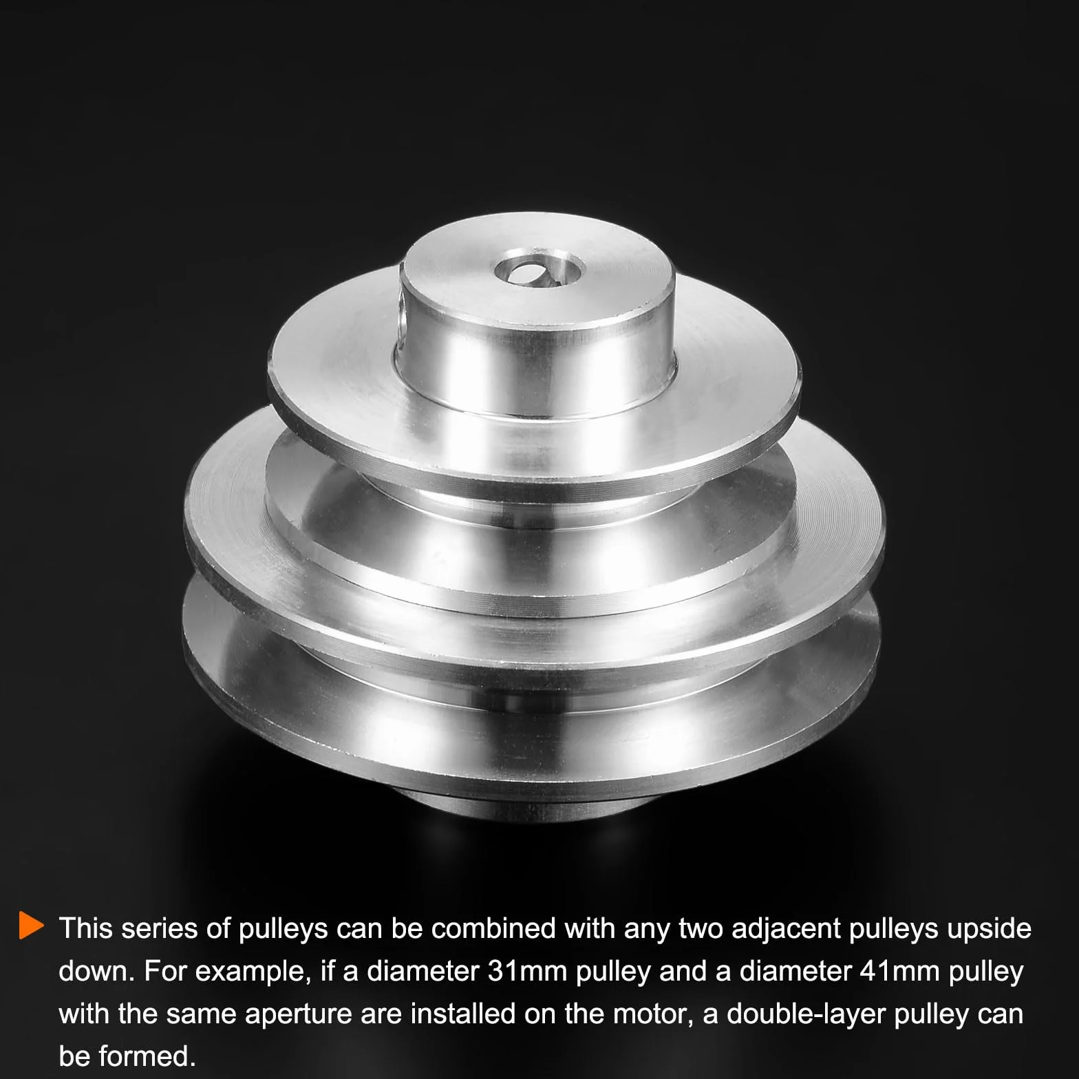 QUARKZMAN 3mm ID i 12mm koło pasowe V OD pojedynczy rowek ze stopu aluminium do 3 mm PU okrągły wał silnika wiertarki