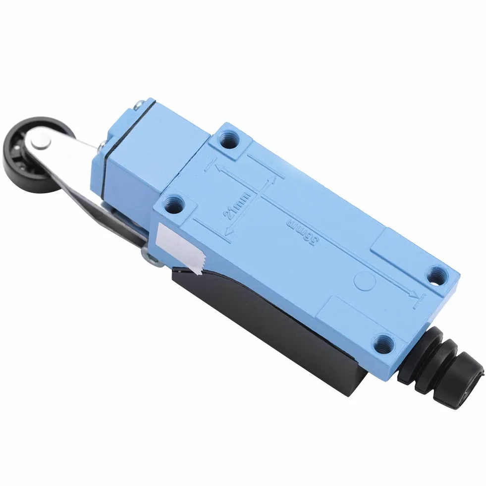 Limit Switch, TZ-8104 SPDT Momentary Limit Switch Rotary Roller Lever 6A 250V