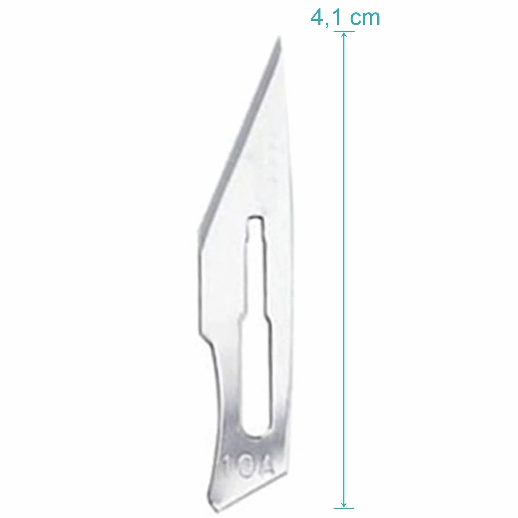 May Zestaw 60 sterylnych ostrzy skalpela fig. 10-15 ze stali węglowej do majsterkowania, dermaplaningu