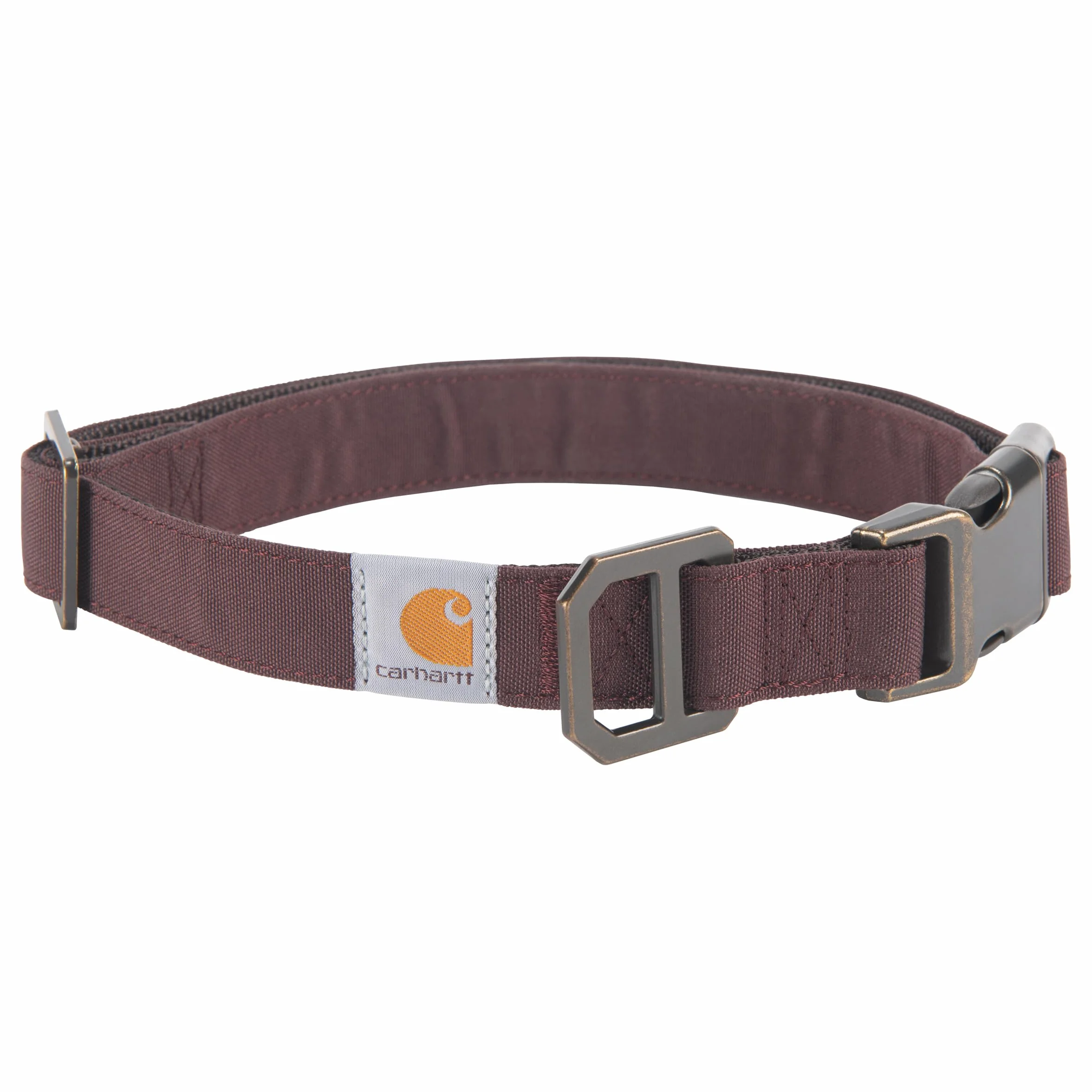 Carhartt W pełni regulowane obroże dla psów, nylonowe, z pasa parcianego, odblaskowe szwy dla lepszej widoczności