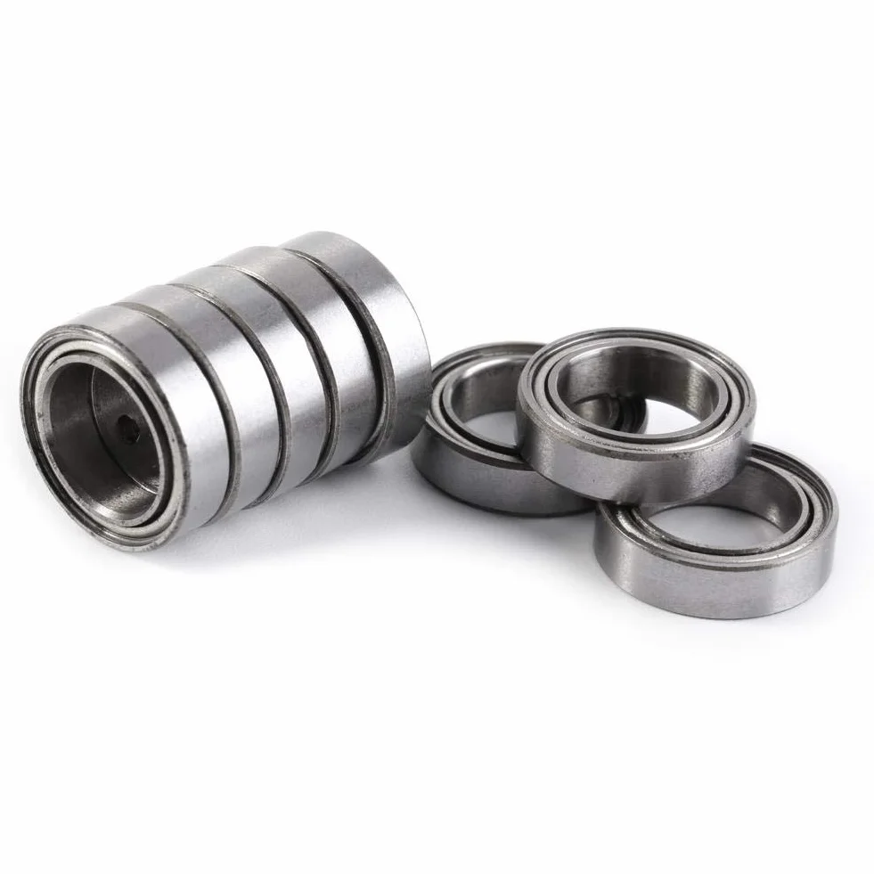 Łożyska kulkowe, 10 sztuk 6700ZZ podwójnie ekranowane łożyska kulkowe o cienkiej ścianie, miniaturowe łożysko kulkowe 10 x 15 x 4 mm cienkościenne łożyska kulkowe
