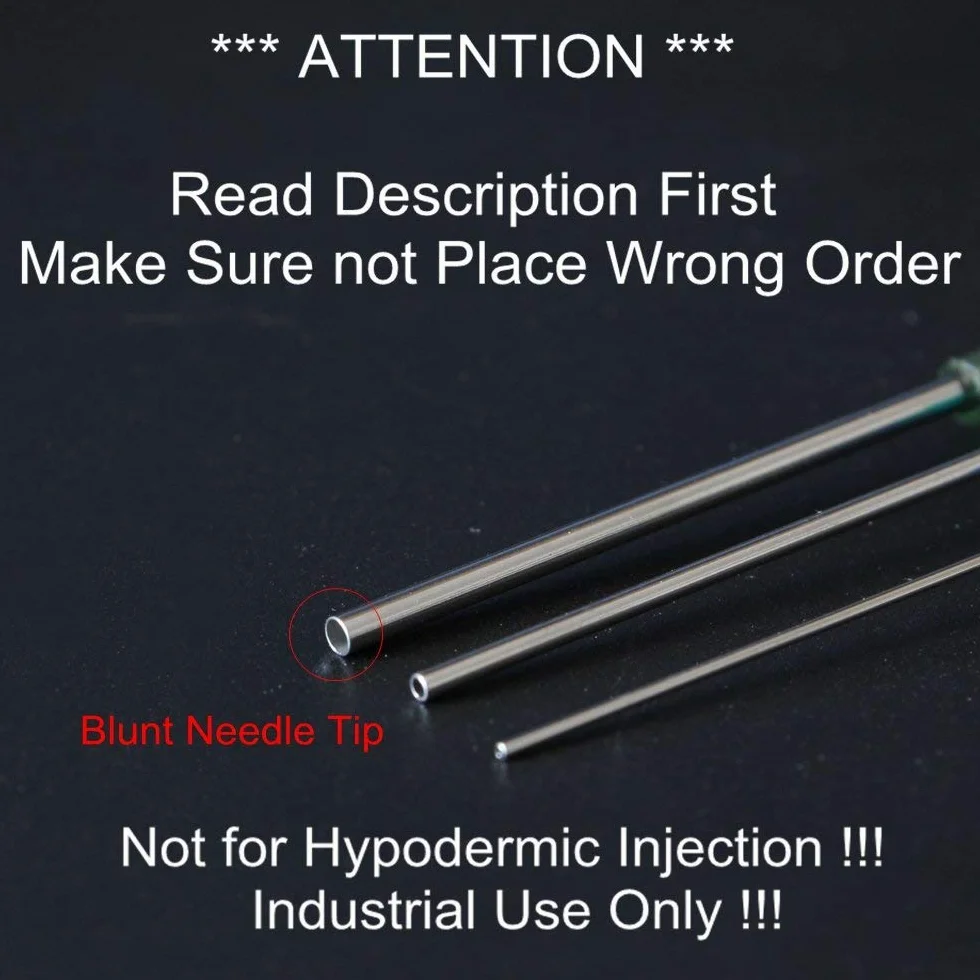 Syringes with Blunt Tip Needles 52 Pcs 3ml 5ml 10ml 20ml 14ga 20ga 21ga 23ga for Refilling Liquids