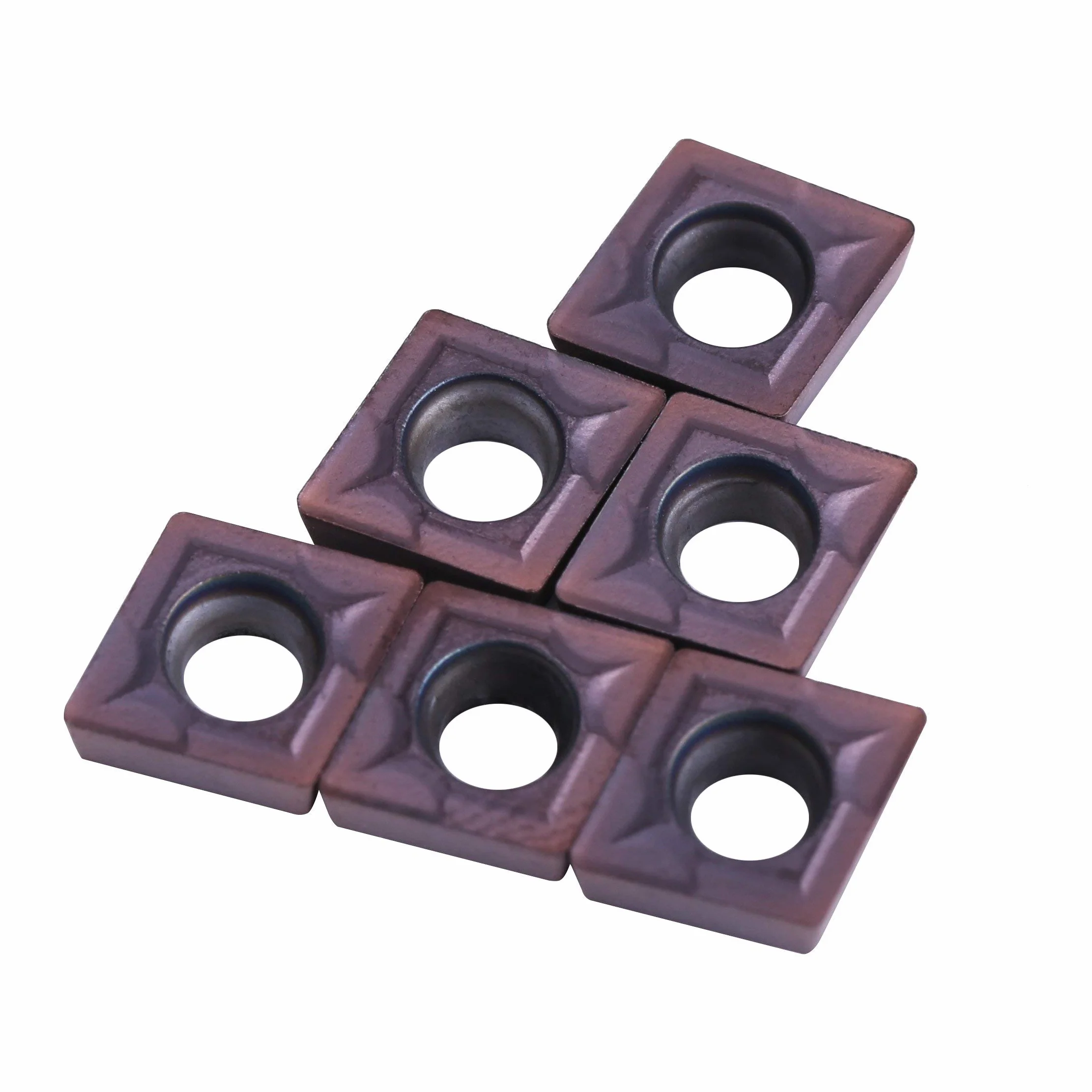 Walfront 10 Sztuk Końcówki z Węglika CNC Wkładki Wkładki Tokarskie Ostrze Noża CCMT060204 VP15TF Wkładki Tokarskie CNC Uchwyt Tokarski