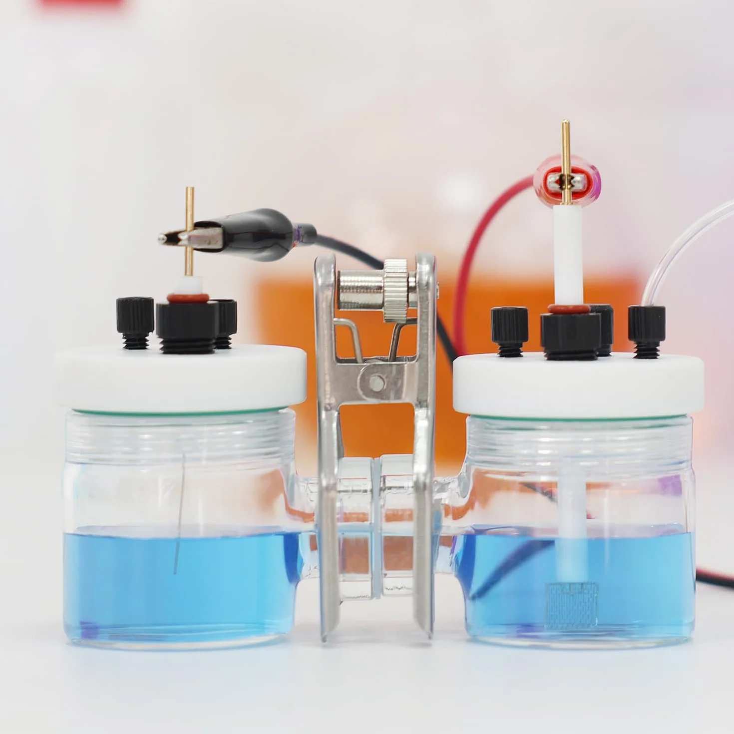 Labasics Platynowa elektroda siatkowa, 99,99% czystości 10 x 10 mm Pt siatka przeciwelektroda platynowa blacha z siatki elektrycznej z obudową PTFE elektroda do ogniw elektrochemicznych