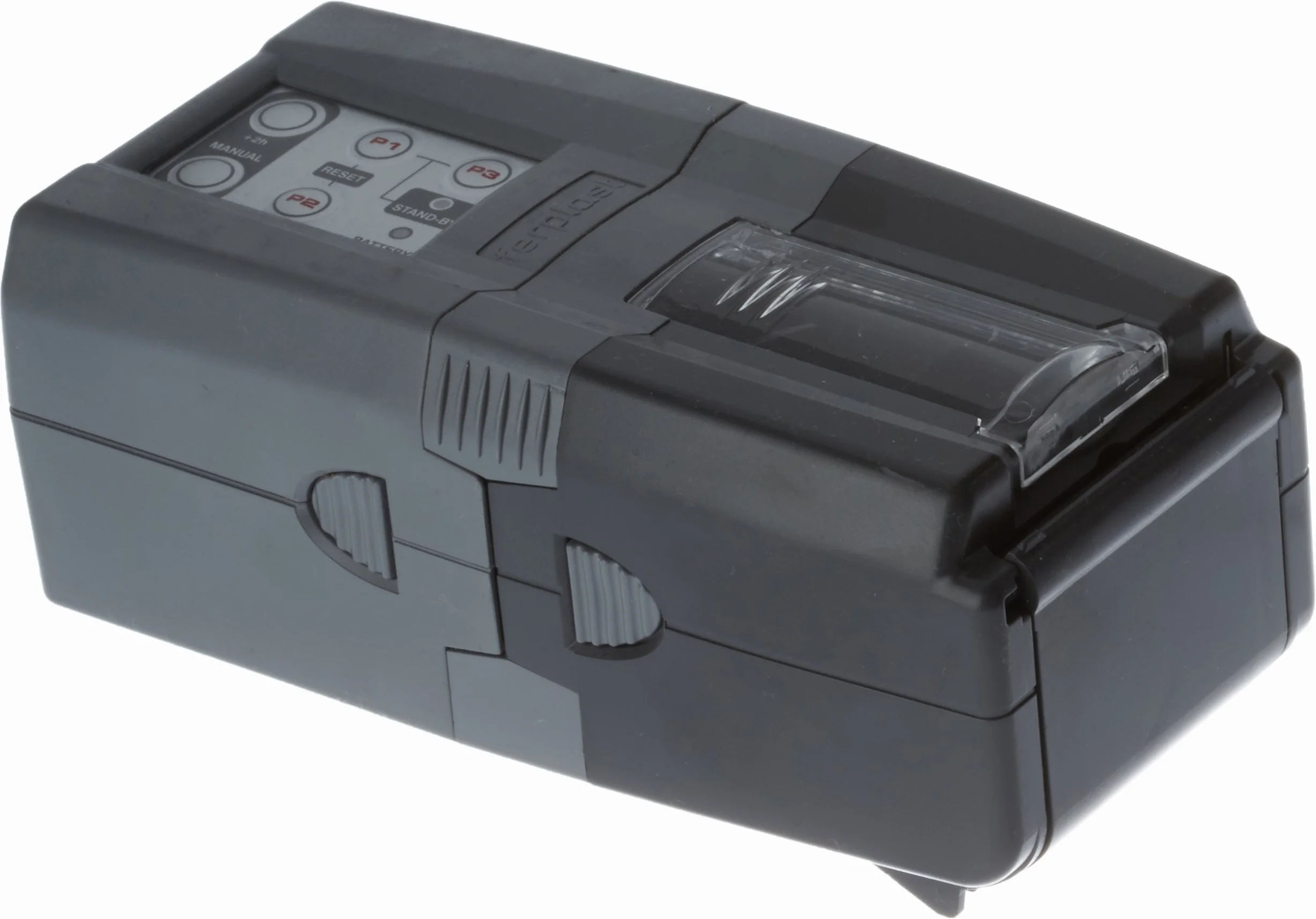 Ferplast Automatyczne Karmnik Akwarium CHEF PRO, Ryby Płatki i Granulki, 100 ml, Max 3 Podania, 13,2 x 7 x h 5,4 cm