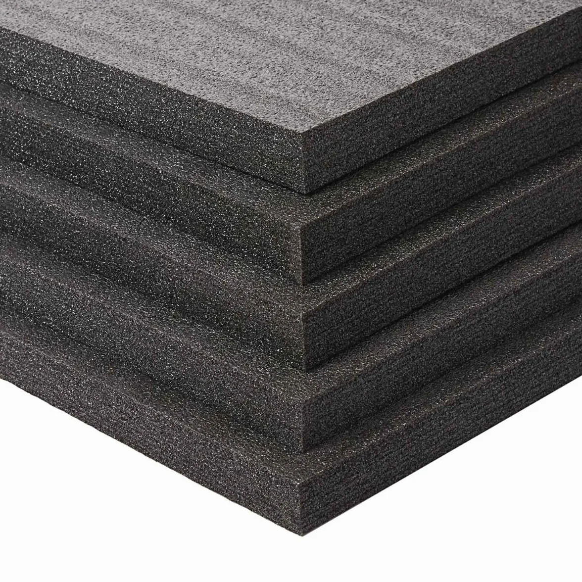 Wielowarstwowa pianka, 3 sztuki, 800 x 600 x 50 mm, Shadow Foam, cięcie i ściąganie, możliwość dopasowania, wkładka Kaizen Foam, wkładka na narzędzia do aparatu, walizka narzędziowa, wózek