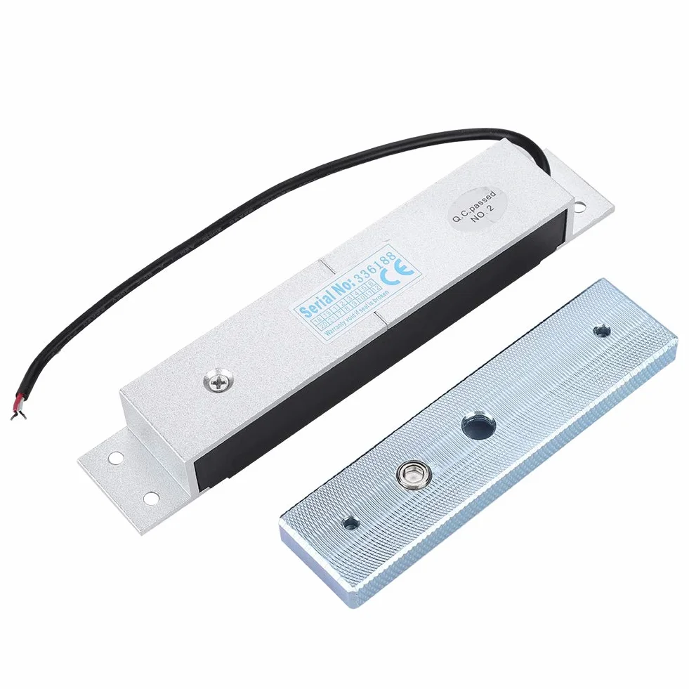 Elektryczny zamek magnetyczny DC12V 180KG Siła trzymająca NC