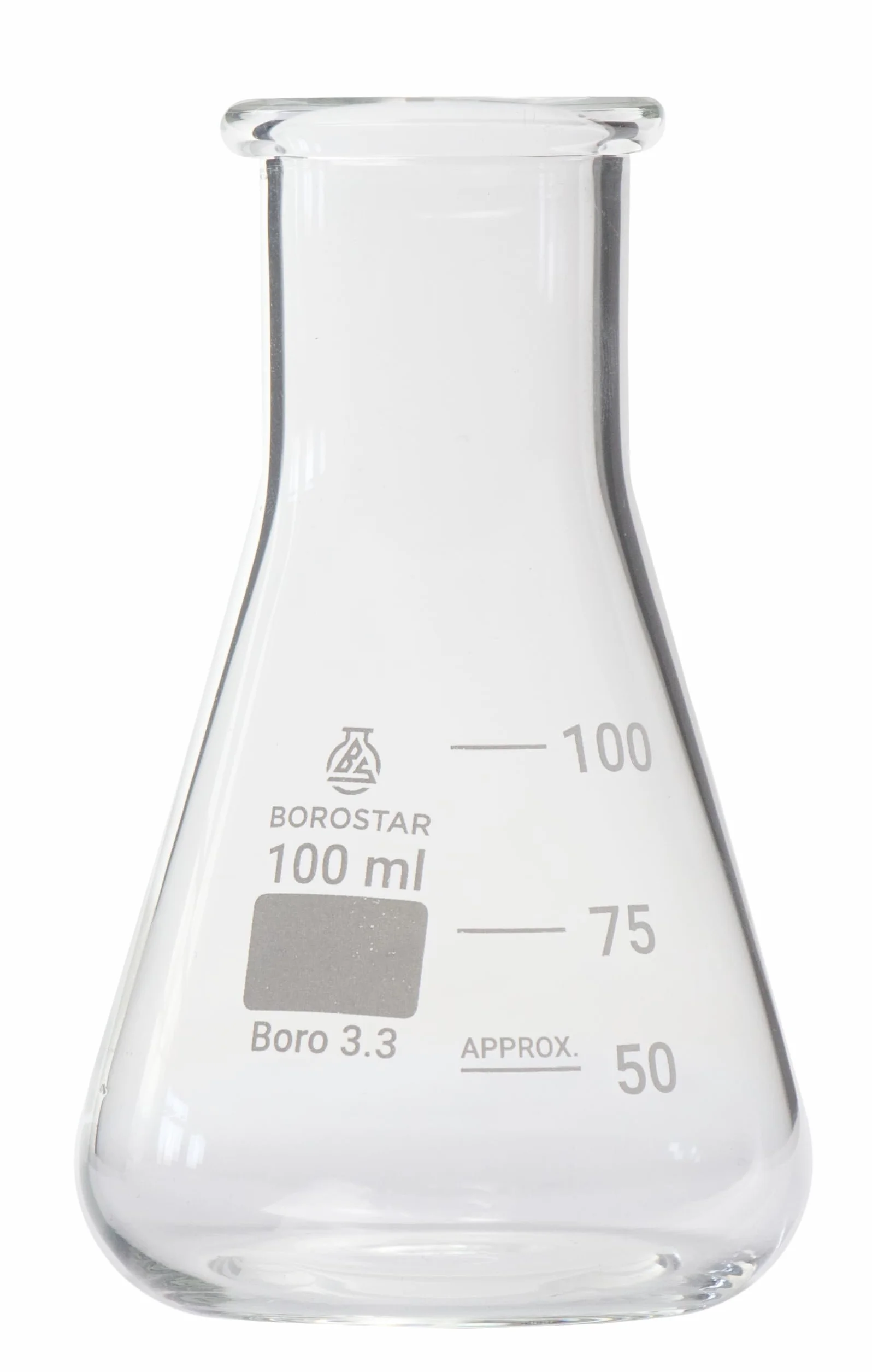 Kolba Erlenmeyera Boro 3.3 szeroka szyja 100 ml