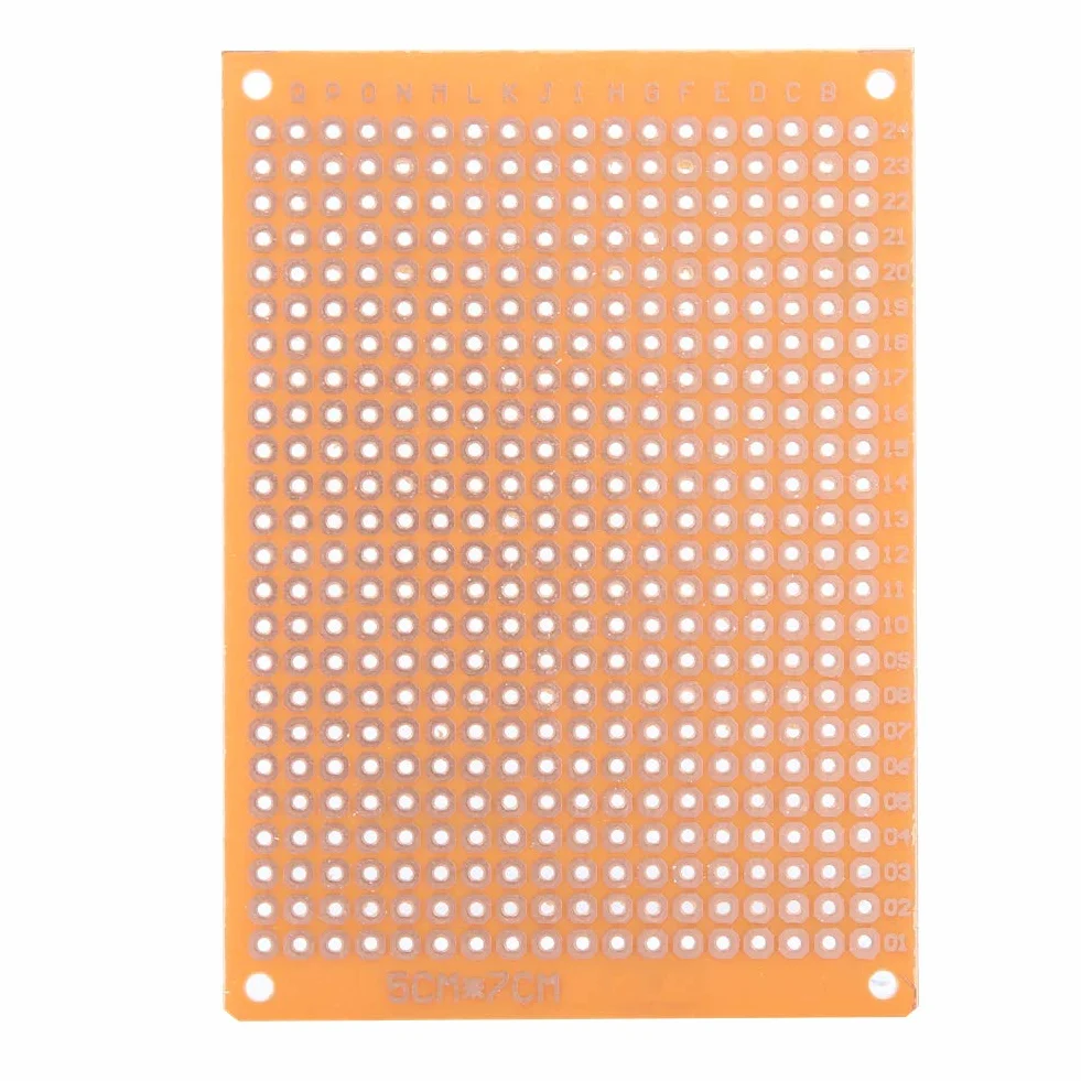 Płytka prototypowa PCB 5x7 cm bakelit jednostronna uniwersalna bez lutowania
