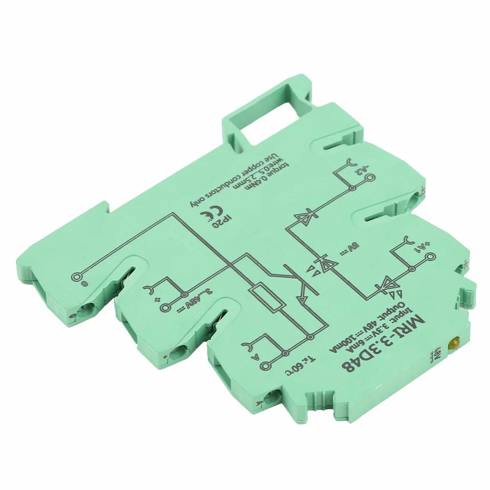 Optokoppler PLC-Relais MRI-3.3D48 DC 3.3VDC Eingang 3-48VDC Ausgang