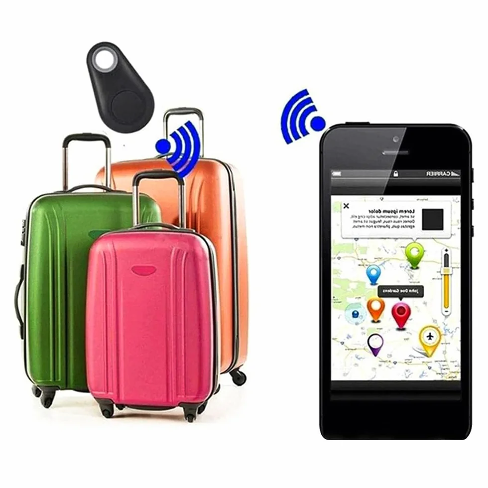 3szt. Mini urządzenie GPS do śledzenia, lokalizator kluczy, lokalizator zwierząt domowych dla kotów, psów i pojazdów