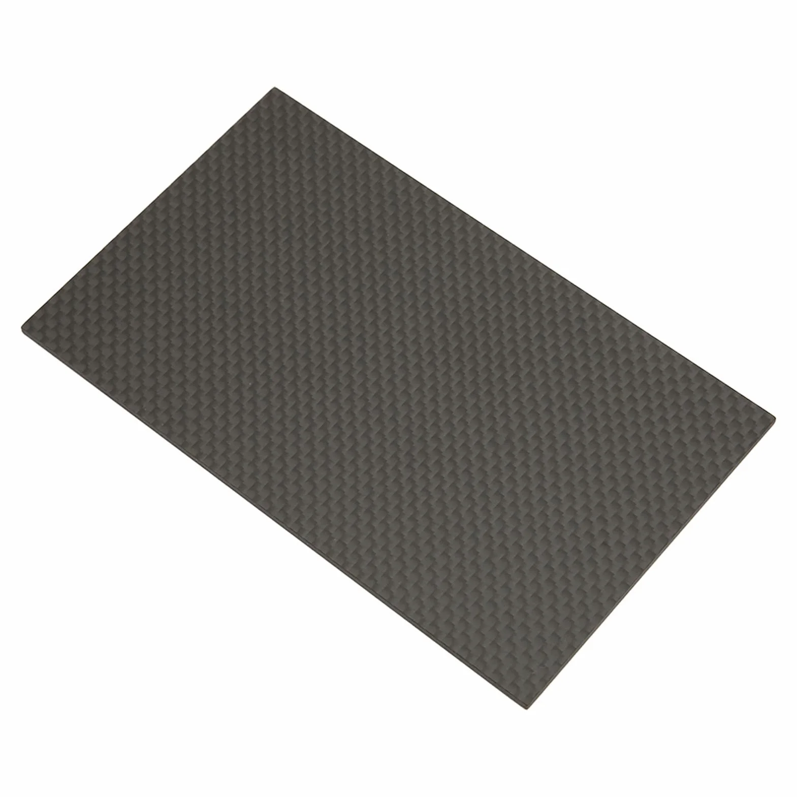 Płyta z Włókna Węglowego 3K Skośna Matowa 75mmx125mm 1mm 2mm 3mm Grubość