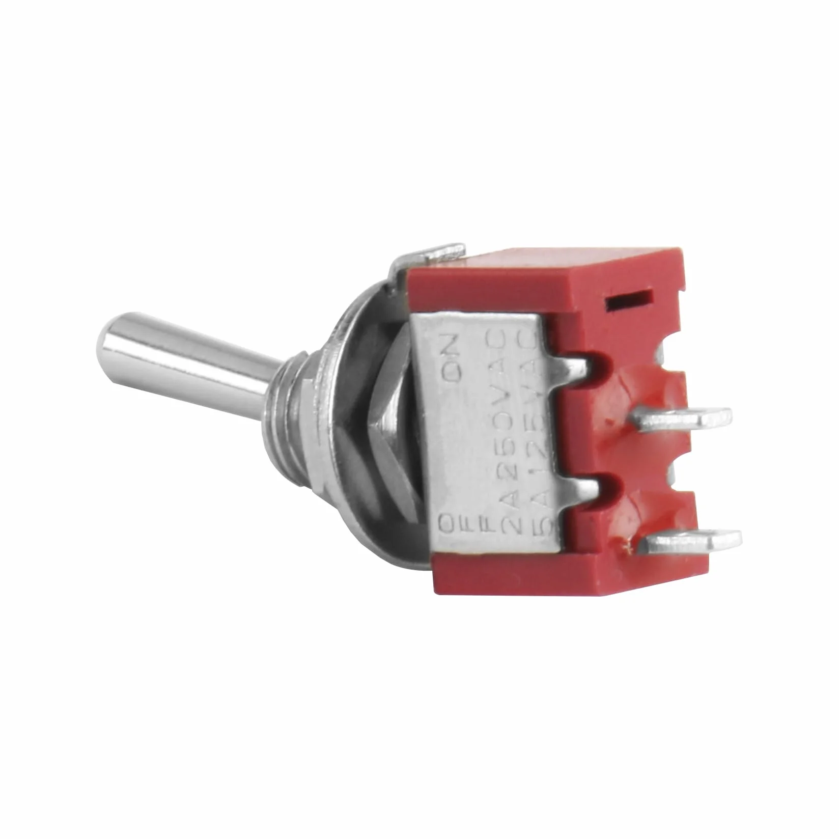 Heschen miniaturowy przełącznik MTS-101 ON-OFF SPDT 2-biegunowy 2A 250V 5A 120V UR 5 szt.