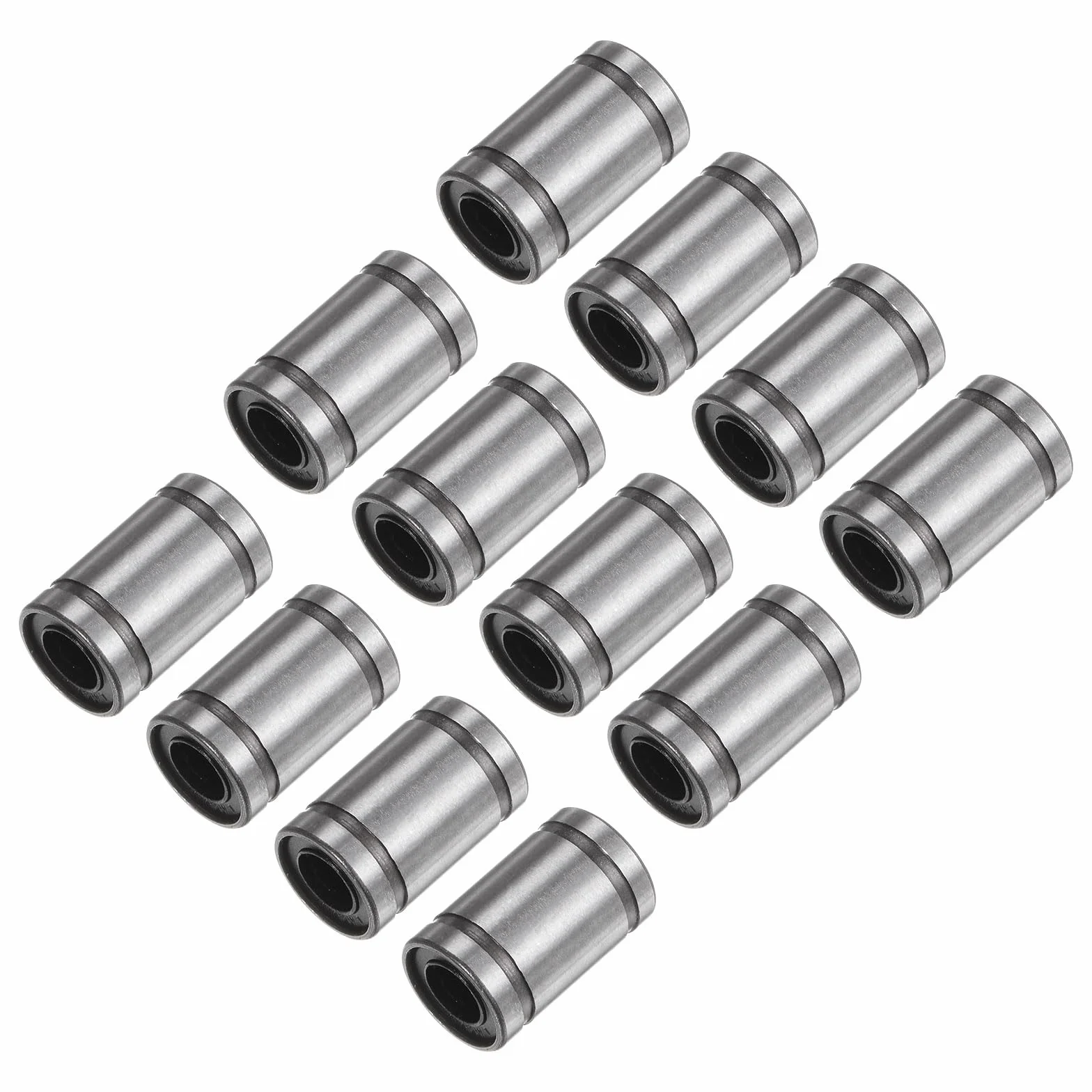 QUARKZMAN LM6UU łożyska kulkowe liniowe 12 sztuk 6x12x19 mm do CNC 3D