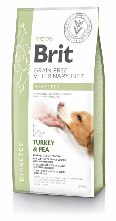 Dieta dla psów Brit | Produkty specjalistyczne | Dokładność preparatu | Różne Specjalności | (12 Kg, Cukrzyca)
