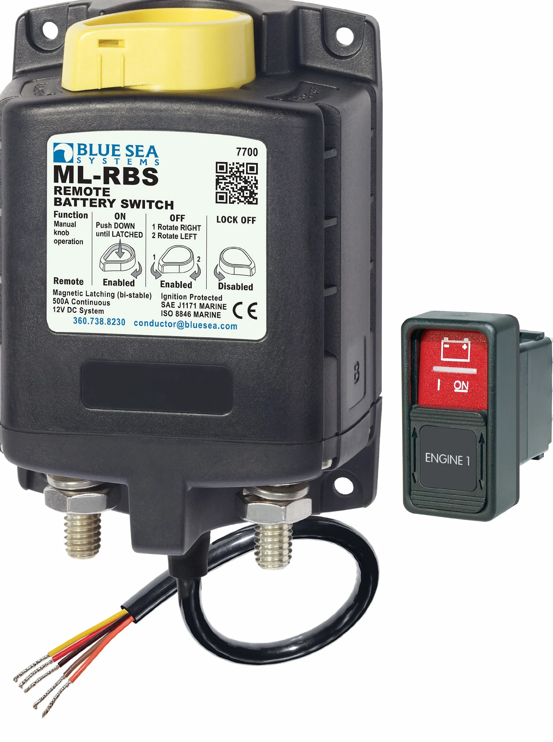 Blue Sea Systems Elektromagnesy o wysokim natężeniu prądu
