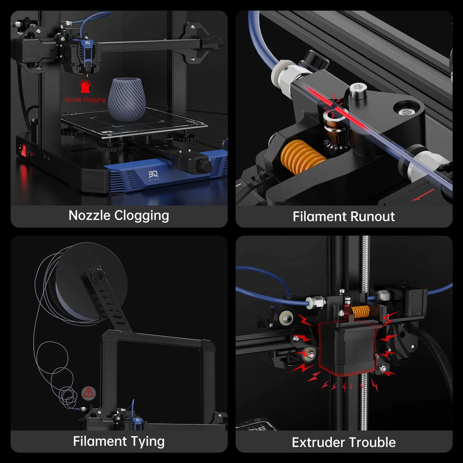 BIGTREETECH SFS V2.0 inteligentny czujnik filamentu - dwukierunkowy czujnik fotoelektryczny do filamentu 1,75 mm - SKR Mini E3 V3.0, Manta, M8P, Octopus Pro, BTT Pi Control Board