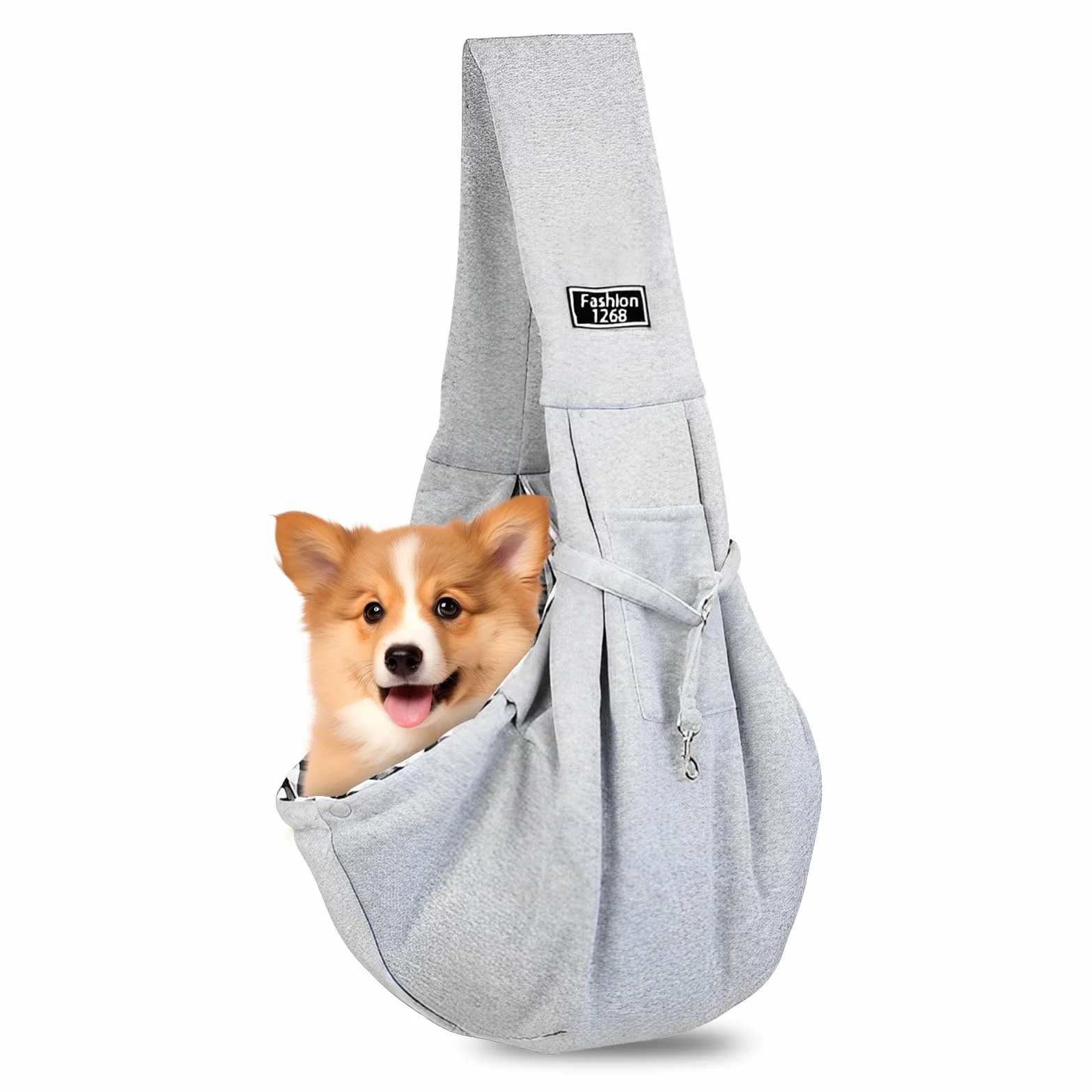 Chusta do noszenia psa, torba dla szczeniaków, przenośna torba do noszenia psa, do 7,5 kg, torba do przenoszenia psa, torba transportowa, wygodna torba dla małych psów i kotów