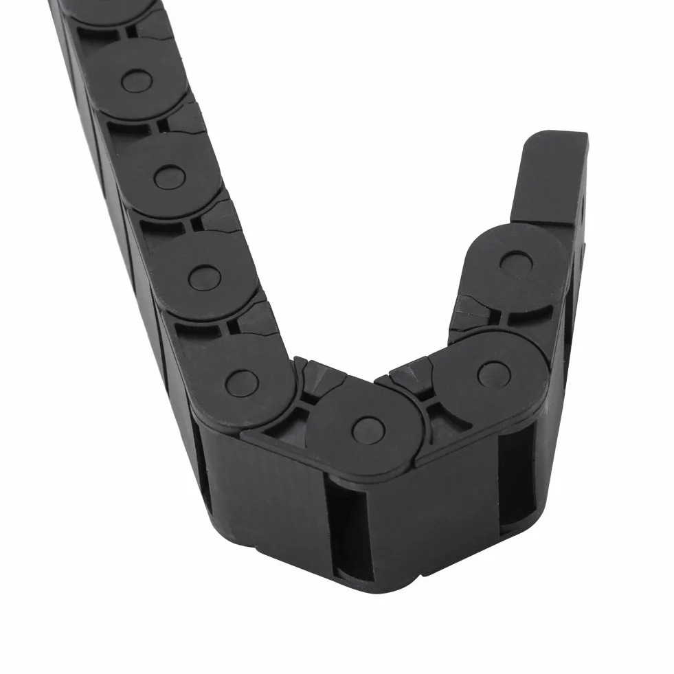 Czarny nylonowy kabel zamek błyskawiczny 15 mm x 30 mm 1 m do grawerowania CNC router akcesoria