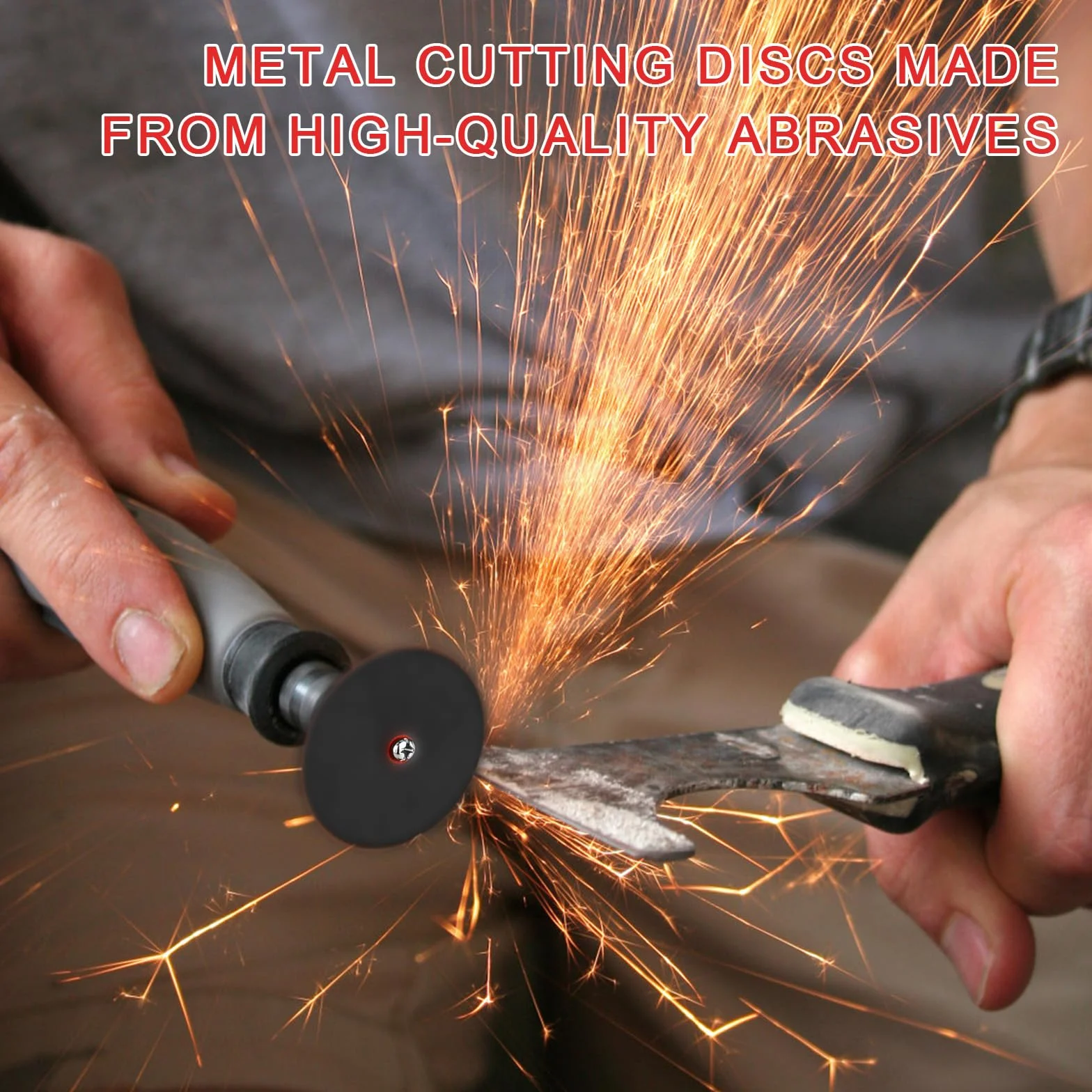 60 sztuk tarcz do cięcia kompatybilnych z Dremel, mini metalowe tarcze tnące z 8 sztukami trzpienia 3 mm i 1 śrubokrętem, akcesoria do narzędzi obrotowych, koła tnące