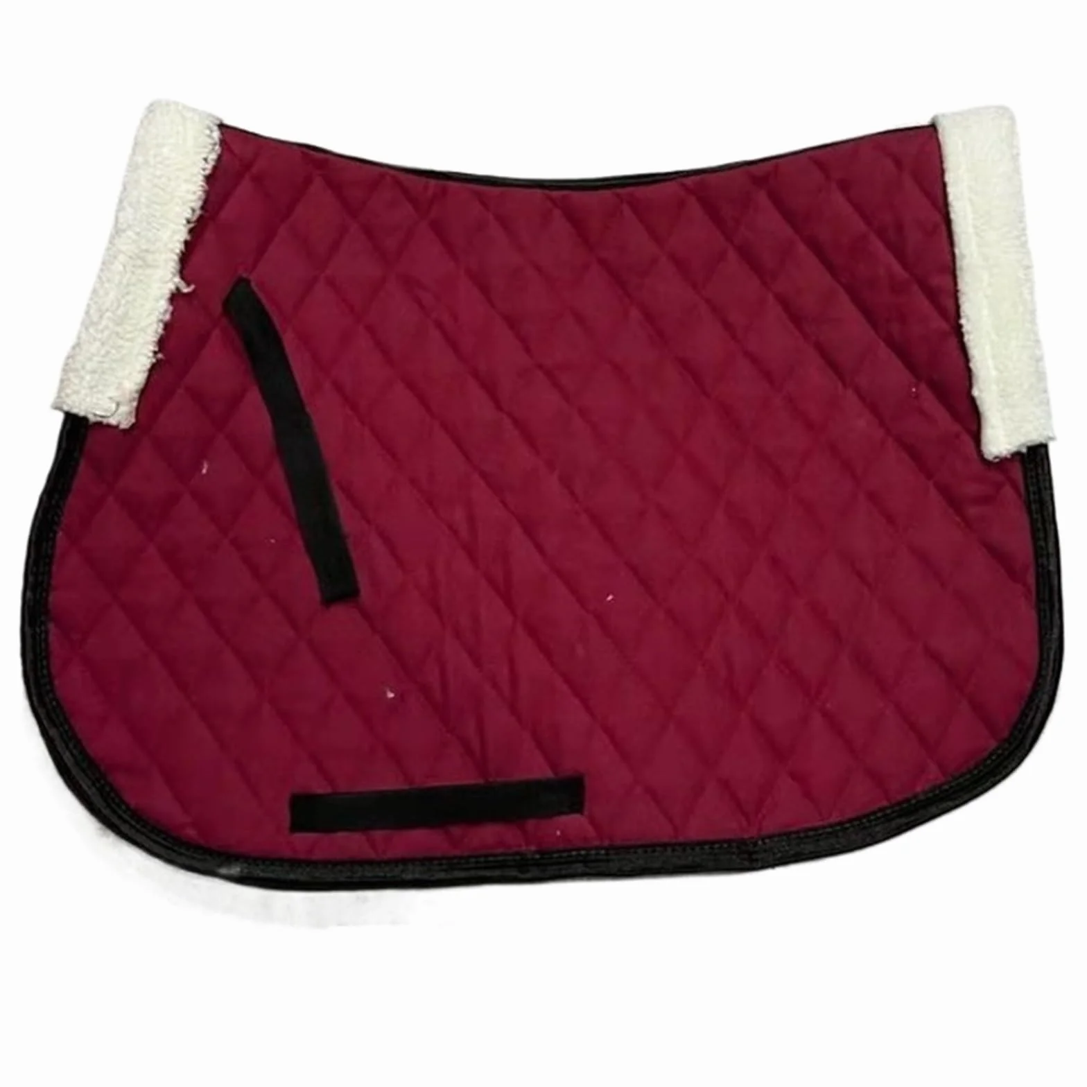 Święty Książę Osłonowy Podkładka pod siodło Akcesoria do jazdy konnej antypotna siodeł(Red)