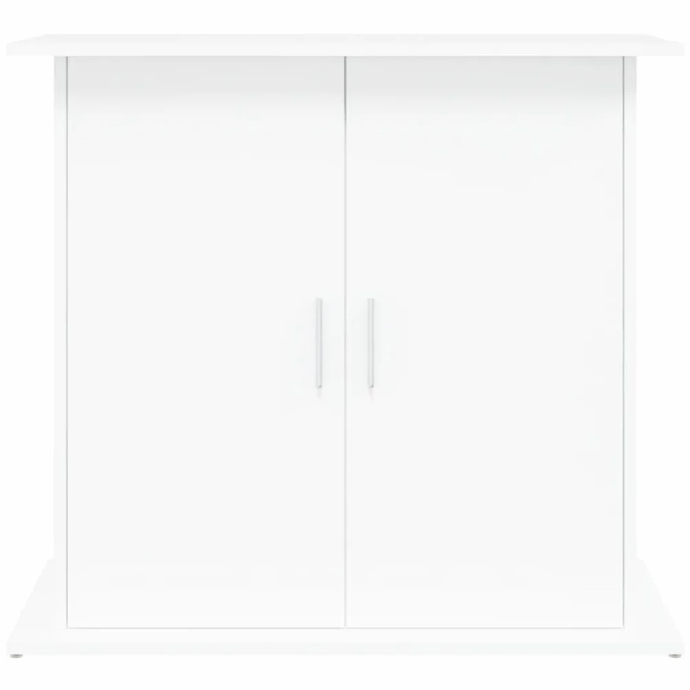 vidaXL Szafka pod akwarium, biała 81x36x73 cm, materiał drewnopochodny