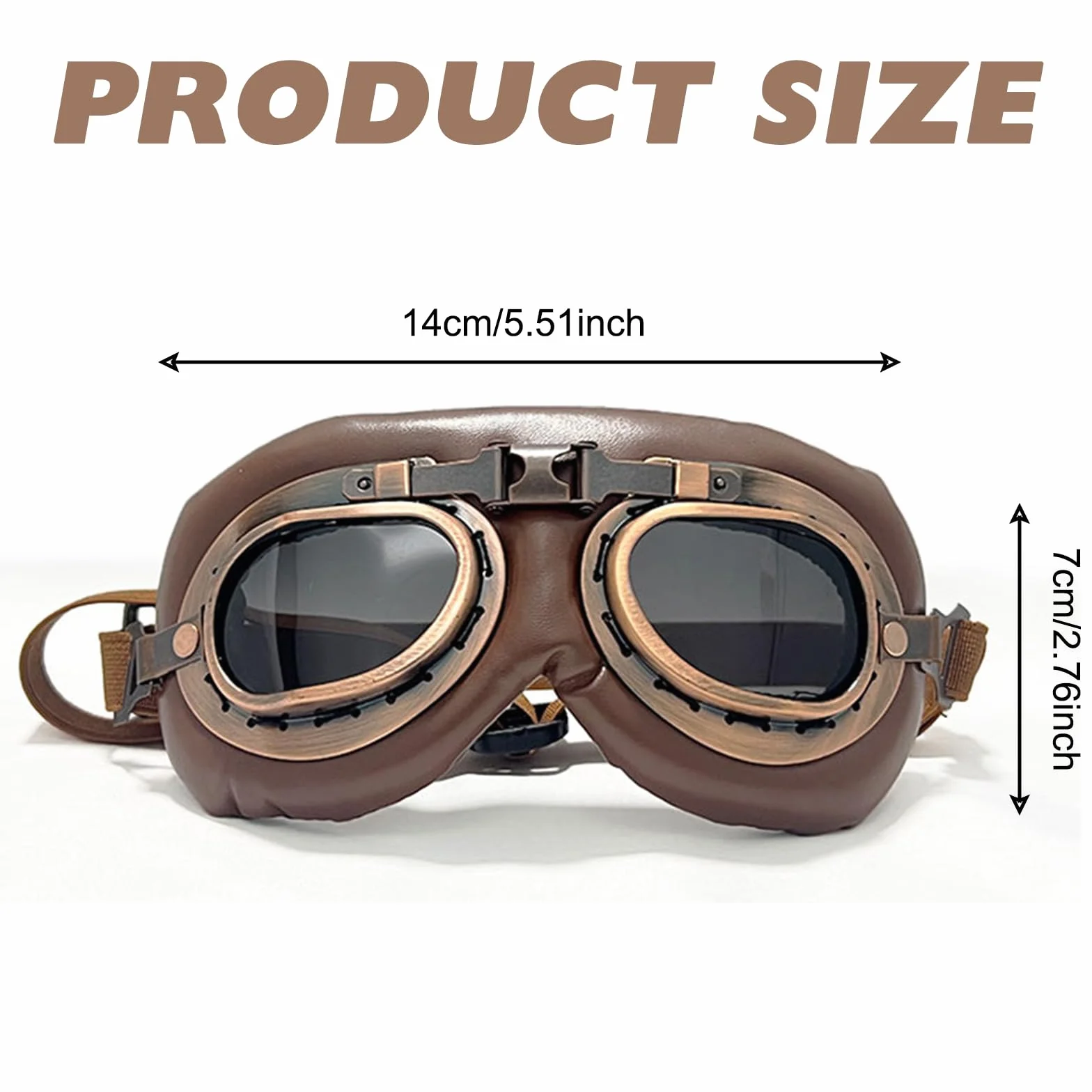 1 x gogle dla psów, retro okulary przeciwsłoneczne dla psów, ochrona przed promieniowaniem UV, wiatroszczelne okulary przeciwsłoneczne dla psów, okulary przeciwsłoneczne dla zwierząt domowych