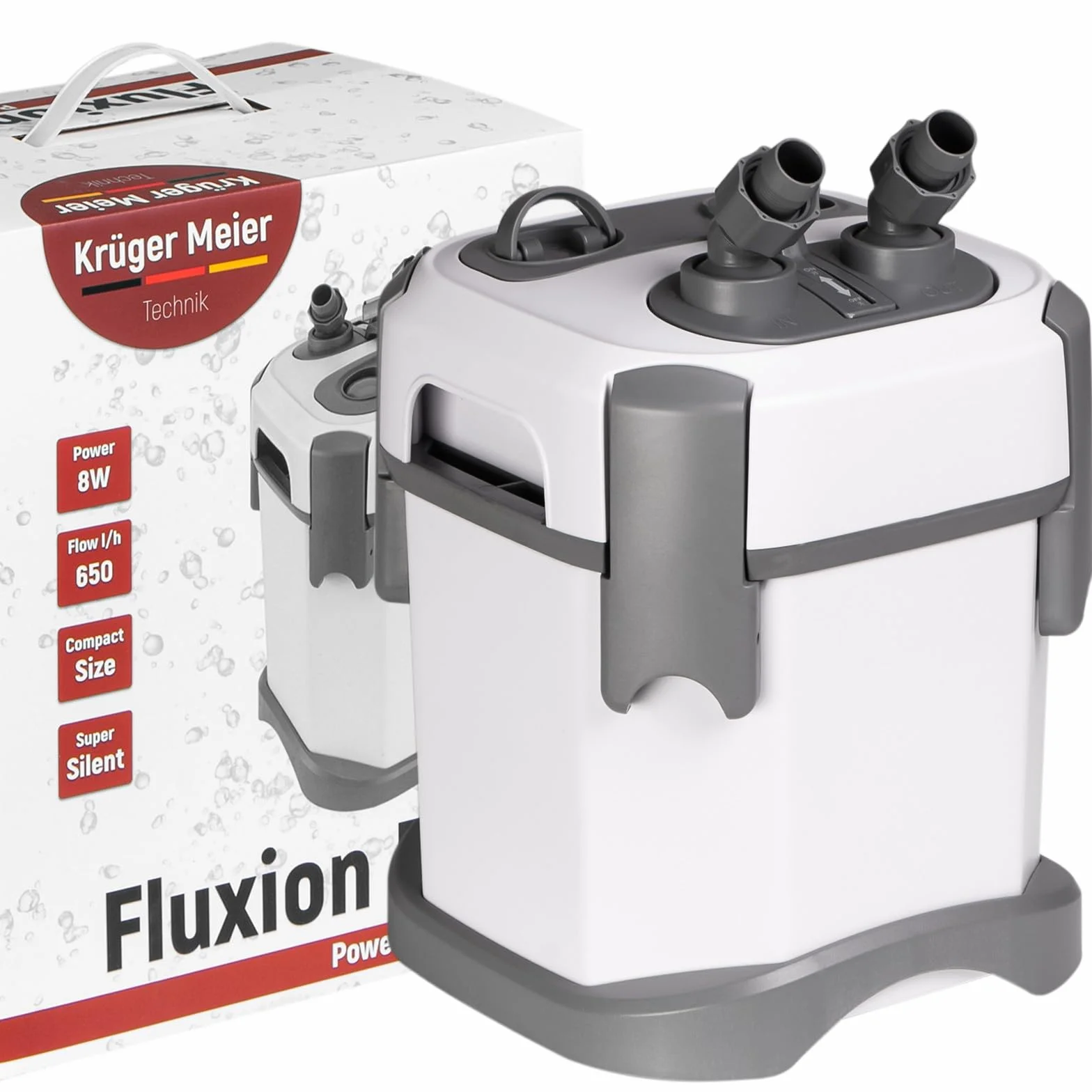 Kruger Meier Fluxion Elite 800 PRO - filtr zewnętrzny do akwarium 50-120 litrów