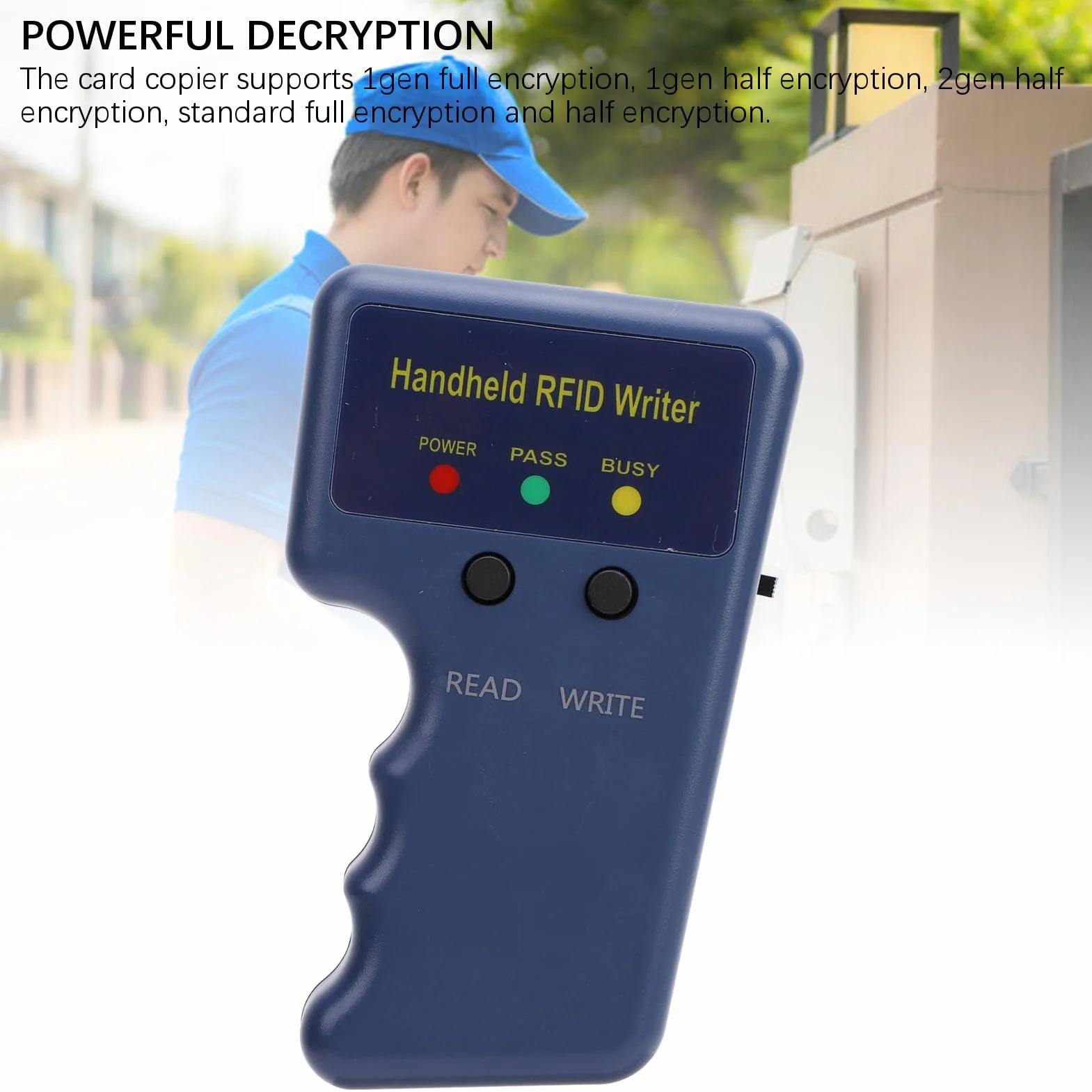 Powielacz RFID 125 kHz Kart Zbliżeniowych Cloner T5577 z 5 Breloczkami i 5 Kartami