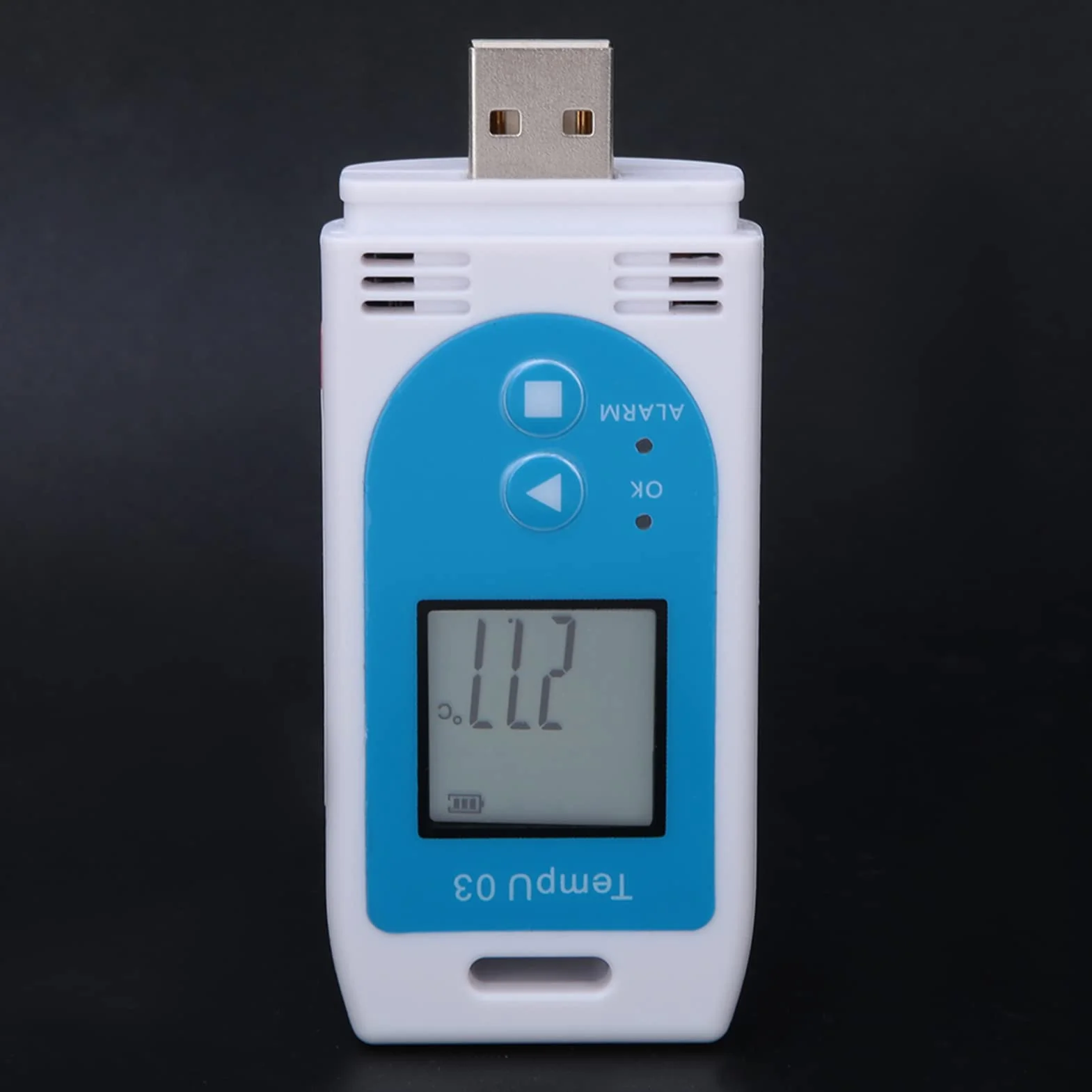 Rejestrator Danych Temperatury i Wilgotności USB LCD GSP do Magazynu Łańcucha Chłodniczego