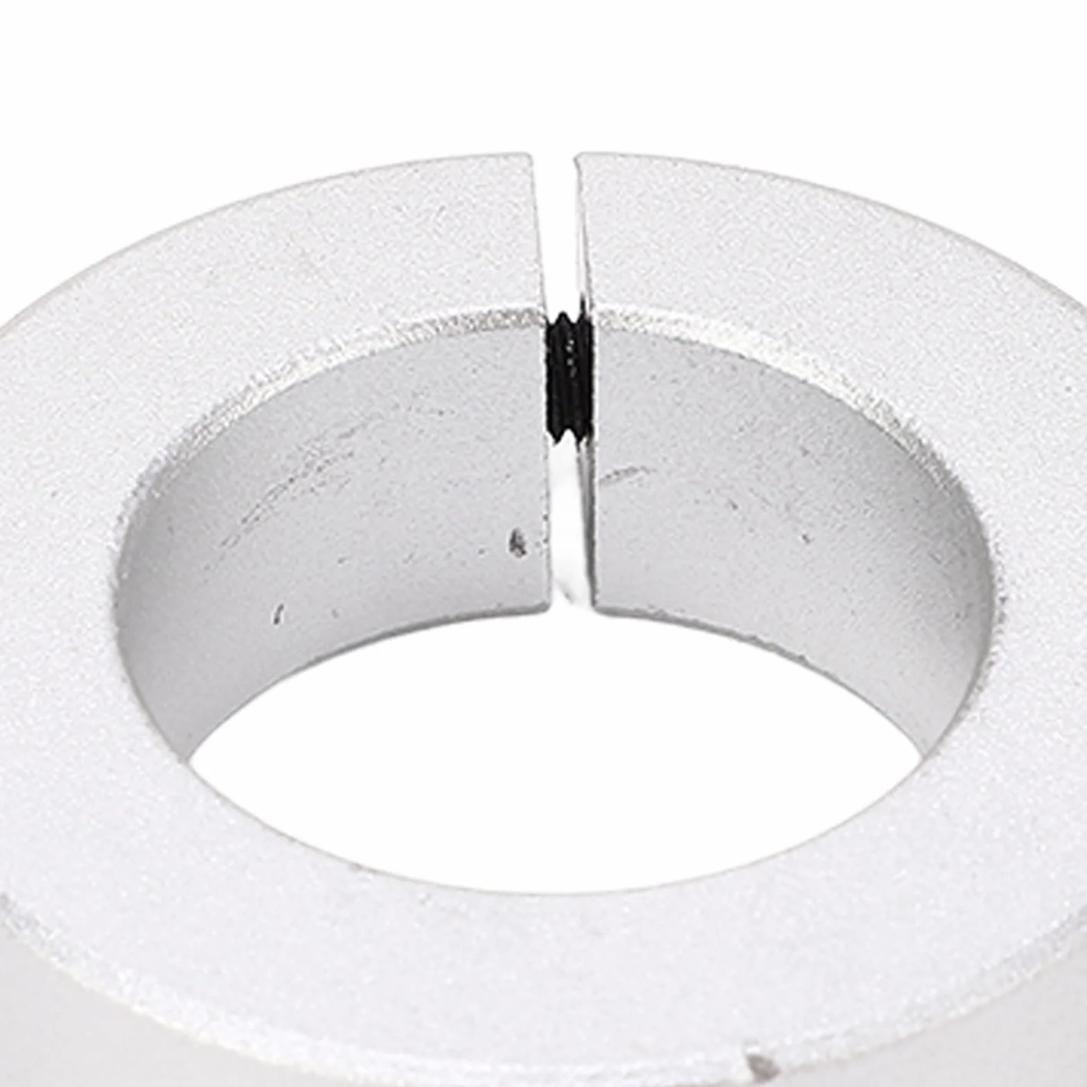 4 sztuk Aluminiowy kołnierz wału dzielonego 1in/25mm kołnierz blokady wału do bram garażowych Traktor trawnik