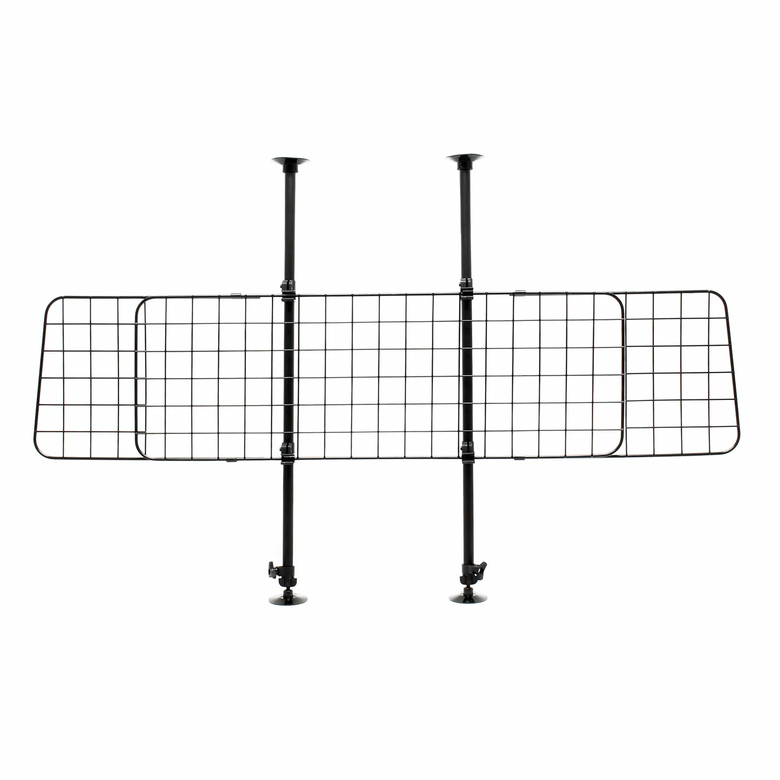 Wiltec Kratka dla psa do samochodu, model B, wysokość 72-136 cm, szerokość 118-128,5 cm, bezstopniowa regulacja, kratka oddzielająca, uniwersalne zastosowanie do bagażnika
