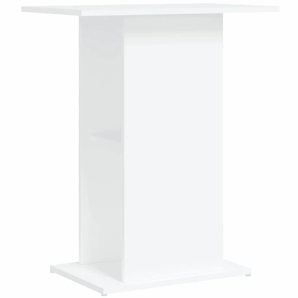 vidaXL Szafka pod akwarium, biała 60,5x36x72,5 cm