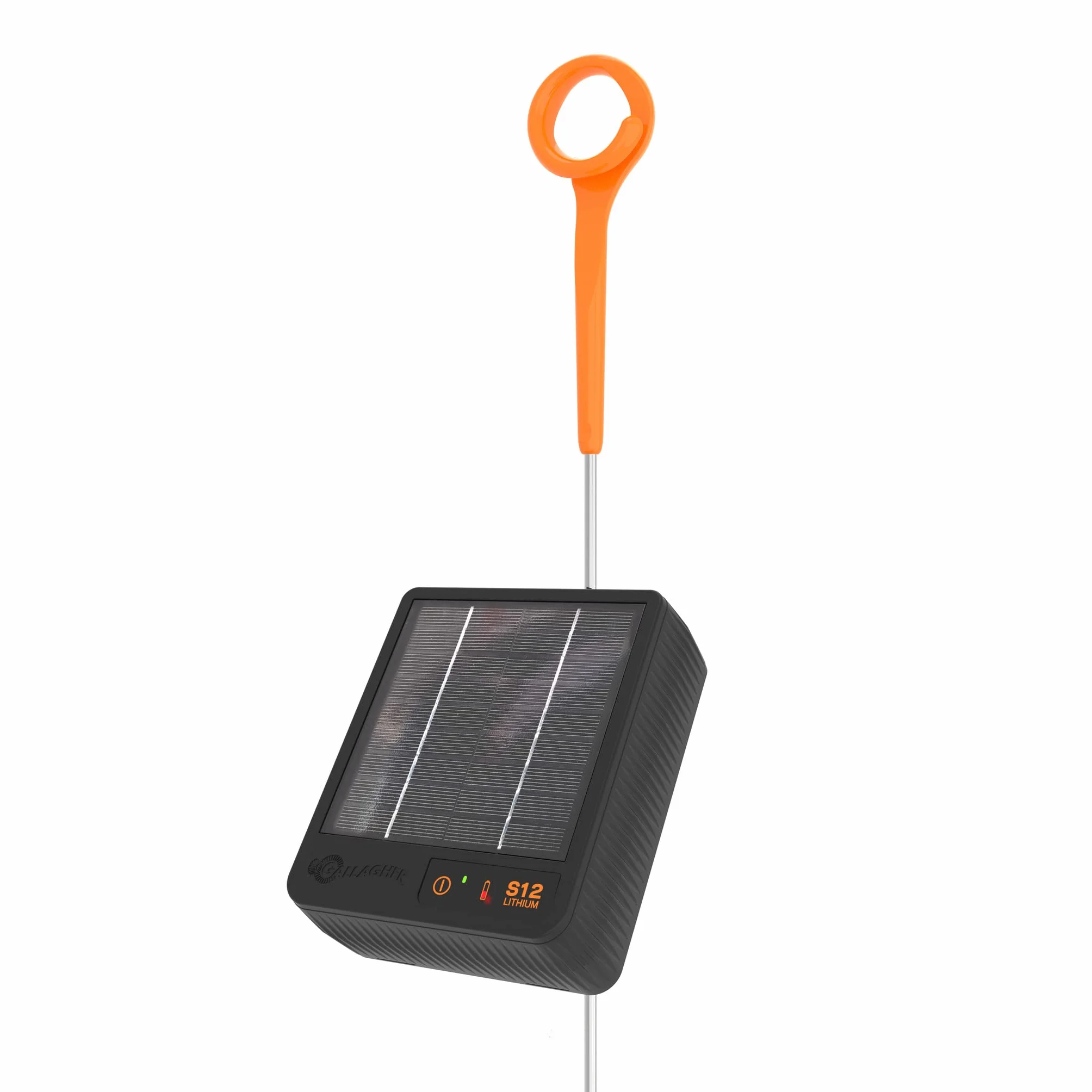 Gallagher S12 Solarne ogrodzenie z akumulatorem litowym (3,2 V - 6 Ah)