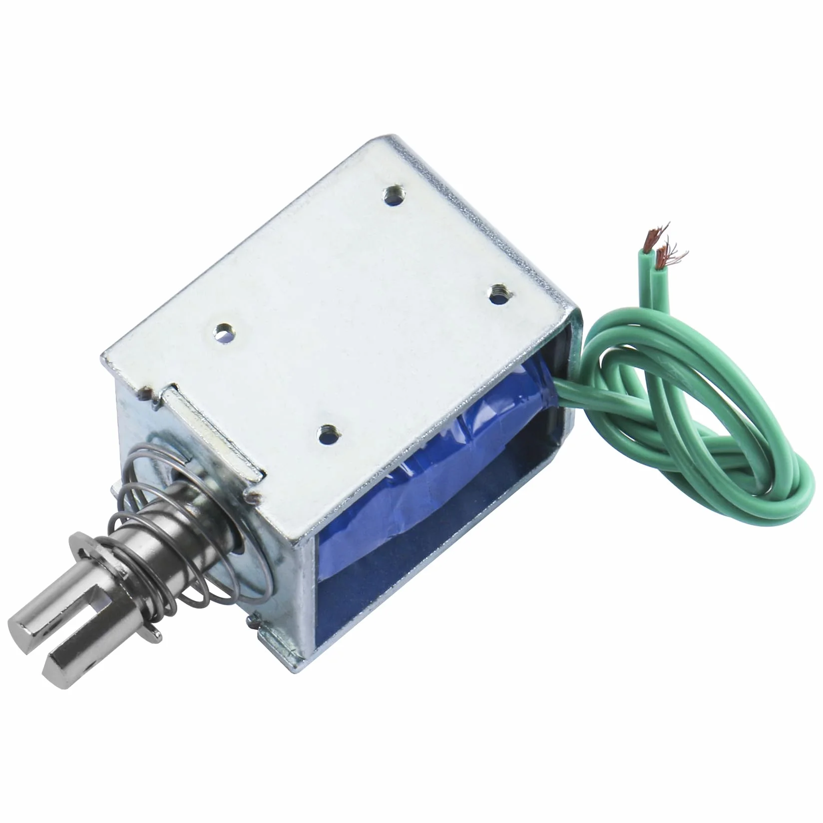 Hechen elektromagnes elektromagnetyczny, HS-1250, DC12V, 3,7A, 60N, skok 10mm, typu push pull, zamek do drzwi z otwartą ramą