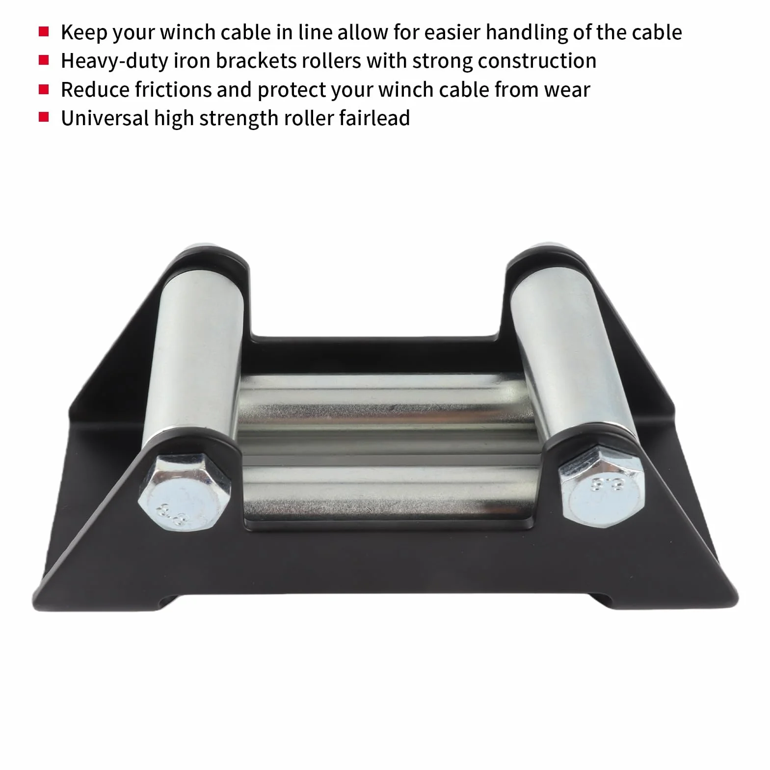 Fairlead Heavy Duty Rolka Linowa Wciągarki 125 mm Uniwersalna