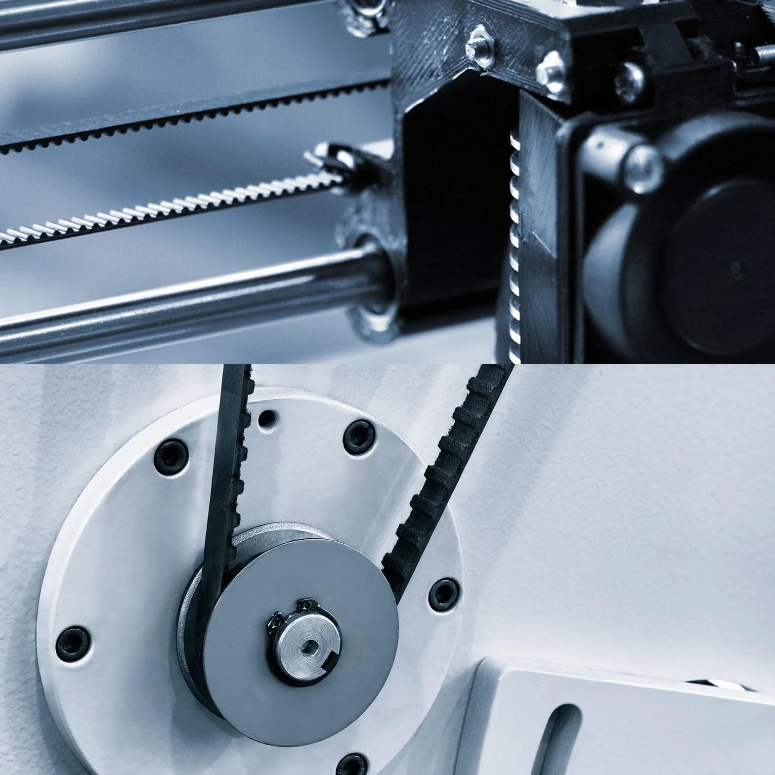 QUARKZMAN 3 szt. 150xl 037 pasek rozrządu 75 zębów czarny gumowy pasek rozrządu, szerokość 10 mm, skok 5,08 mm, części drukarki 3D, część paska rozrządu