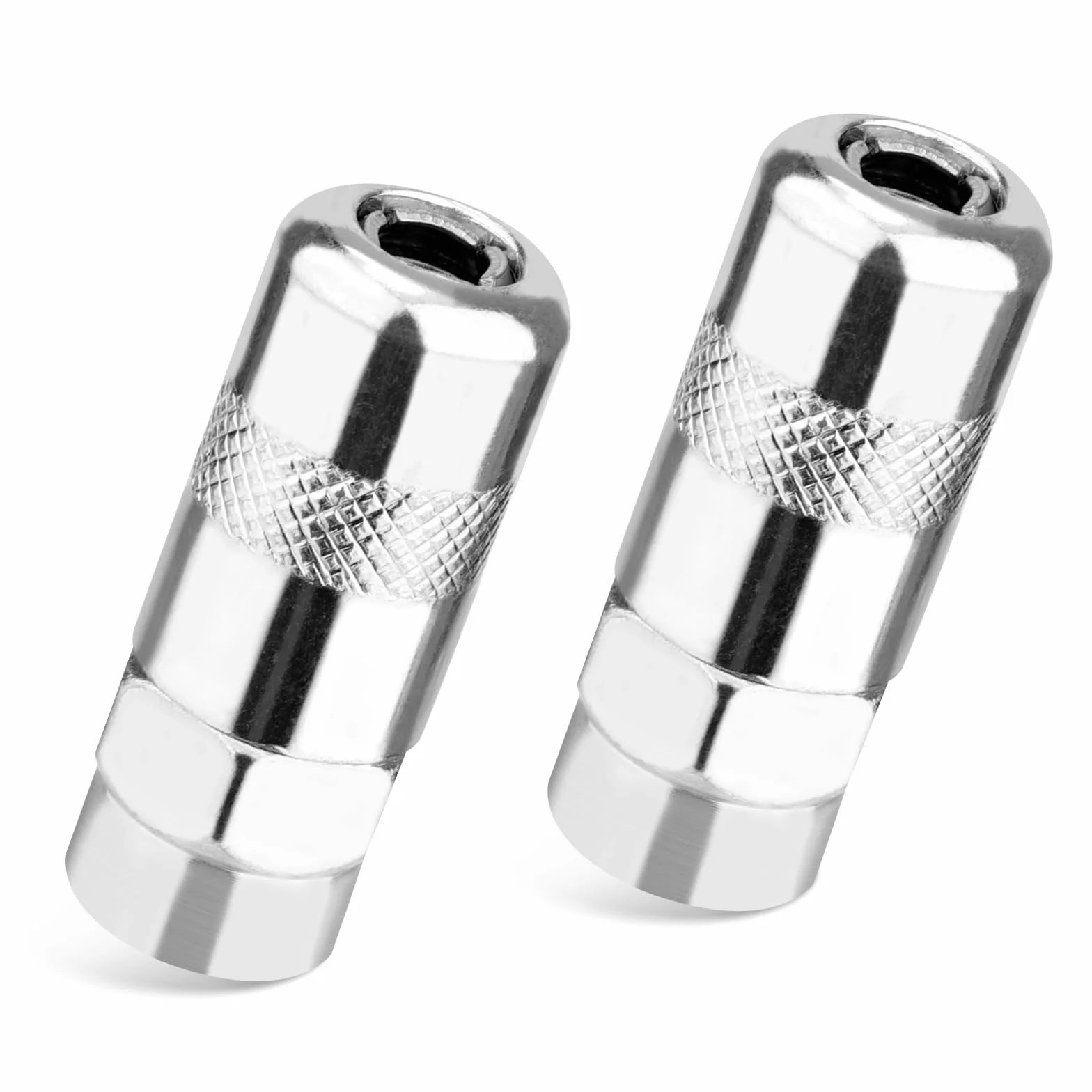 2 Szt. Zlaczki Smarownicy, Koncówka Dyszy Smarownicy Stal Koncówki Zlaczki Wysokocisnieniowej Smarownicy Zamiennik Zlaczki Smarownicy Pasuje do Standardowych 0,32cm NPT Weze Smarowe