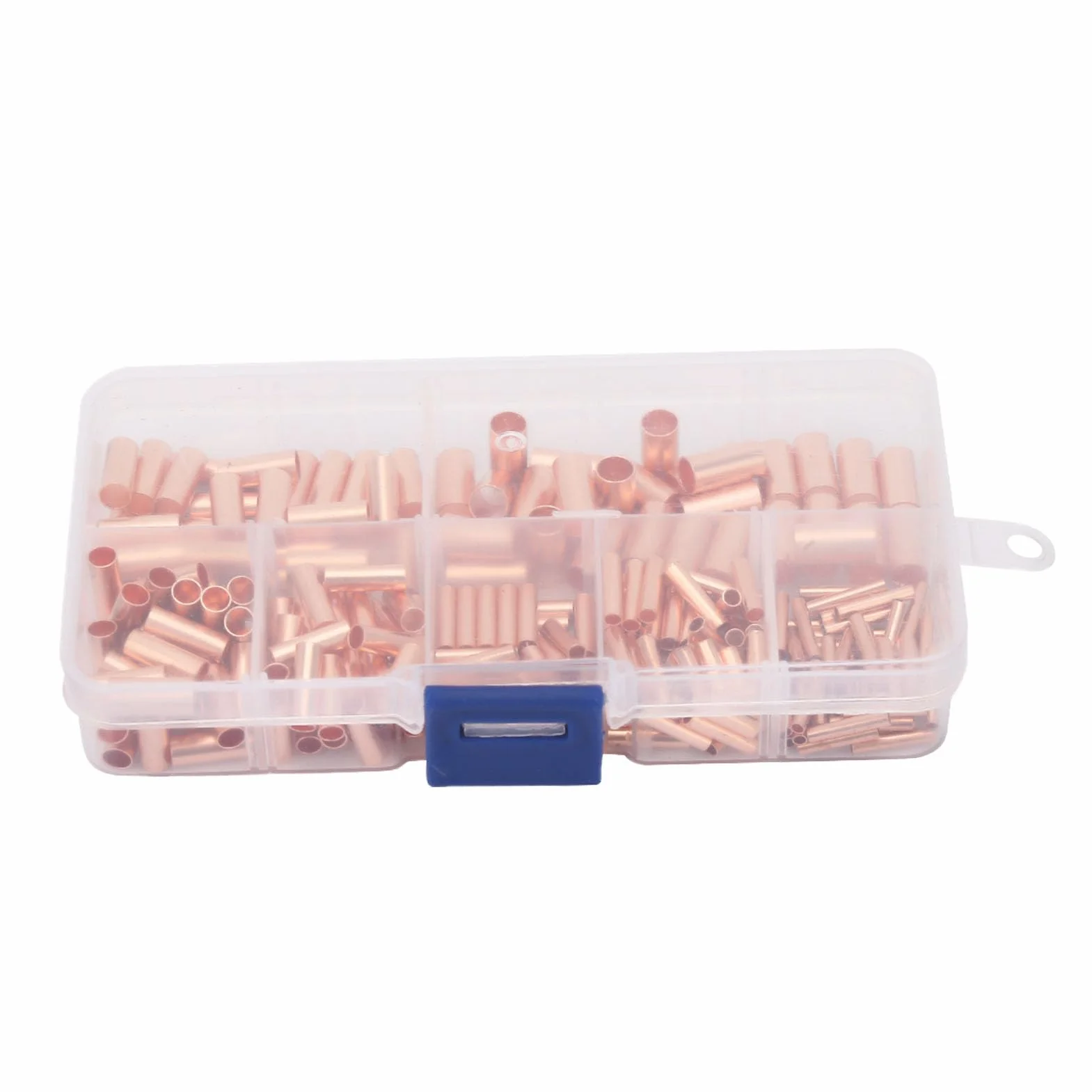 250 sztuk czerwona miedziana rura łącząca GT1-6mm pośrednie złączki do przewodów rurowych mała rura miedziana miedziana rura łącząca złącza przewodów