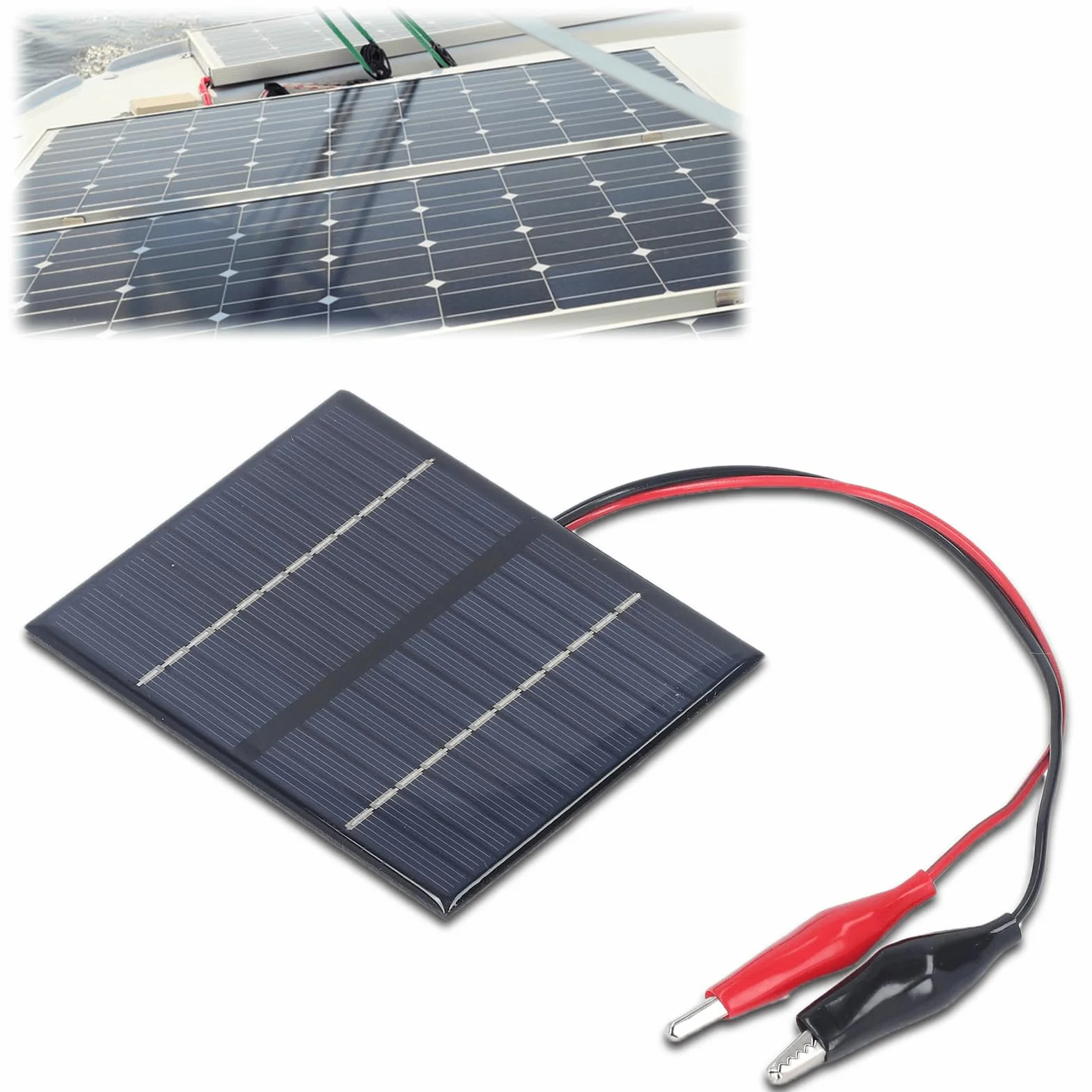 Panel słoneczny 1,5 W 12 V polikrzem o wysokiej wydajności przenośny lekki panel słoneczny DIY